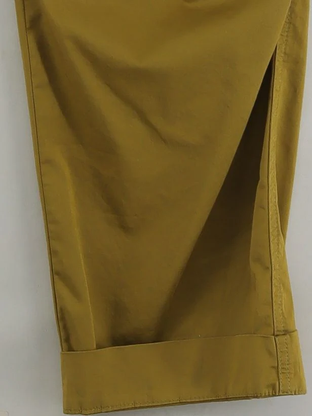 Luisa Cerano Women's Trousers UK 16 Green 100% Other Tapered Cargo - Image 4