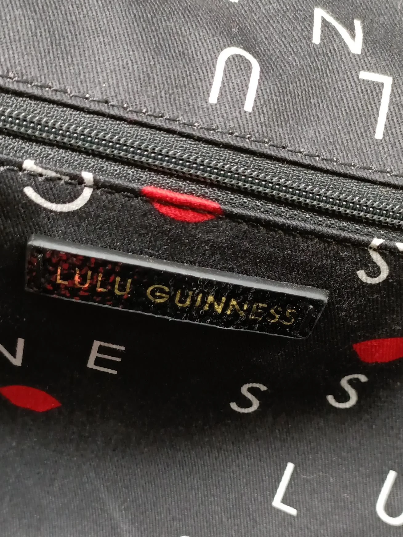 Lulu Guinness Women's Bag Black 100% Faux Leather Shoulder Bag - Image 5