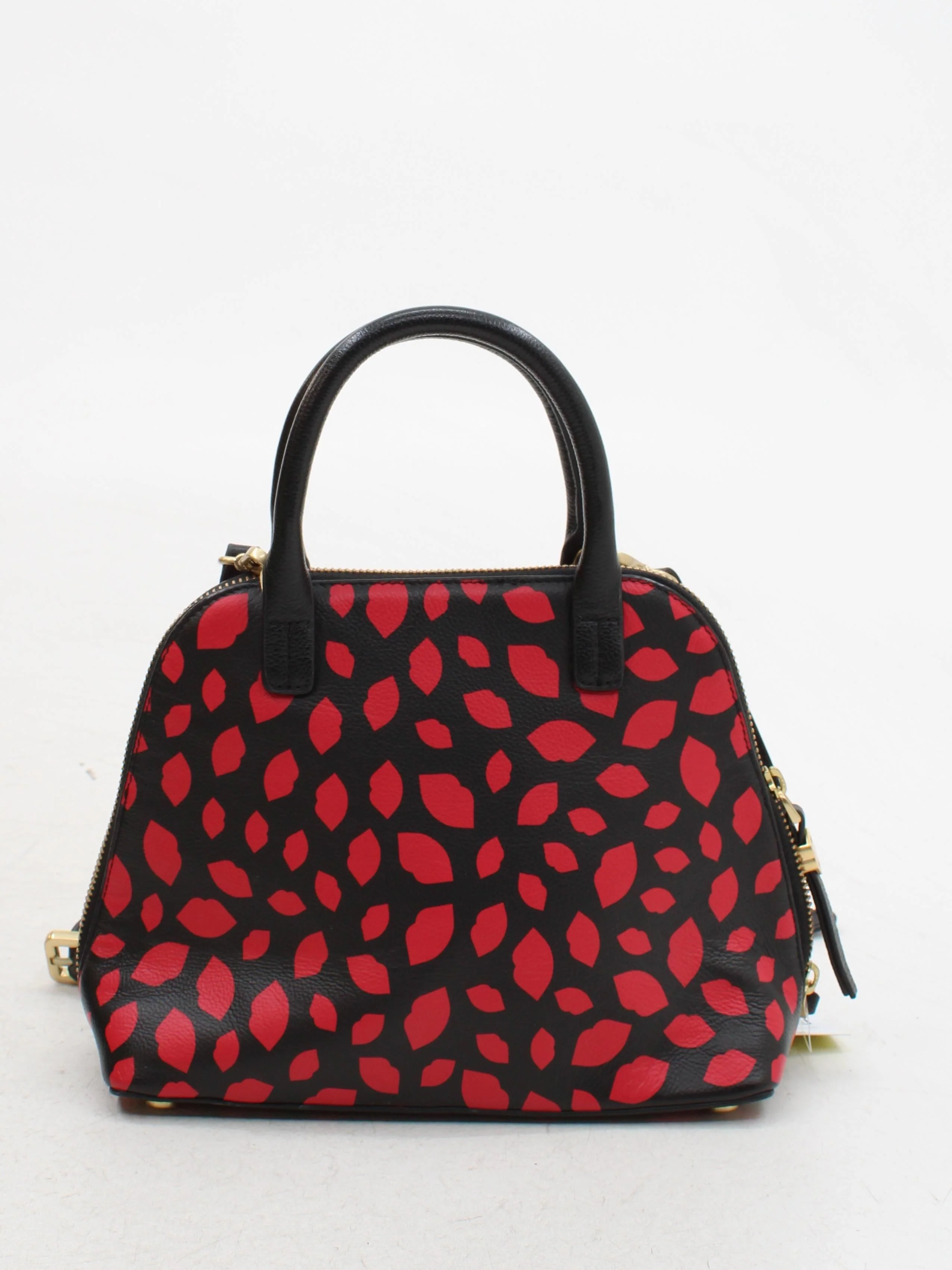 Lulu Guinness Women's Bag Black Animal Print 100% Faux Leather Shoulder Bag - Image 2