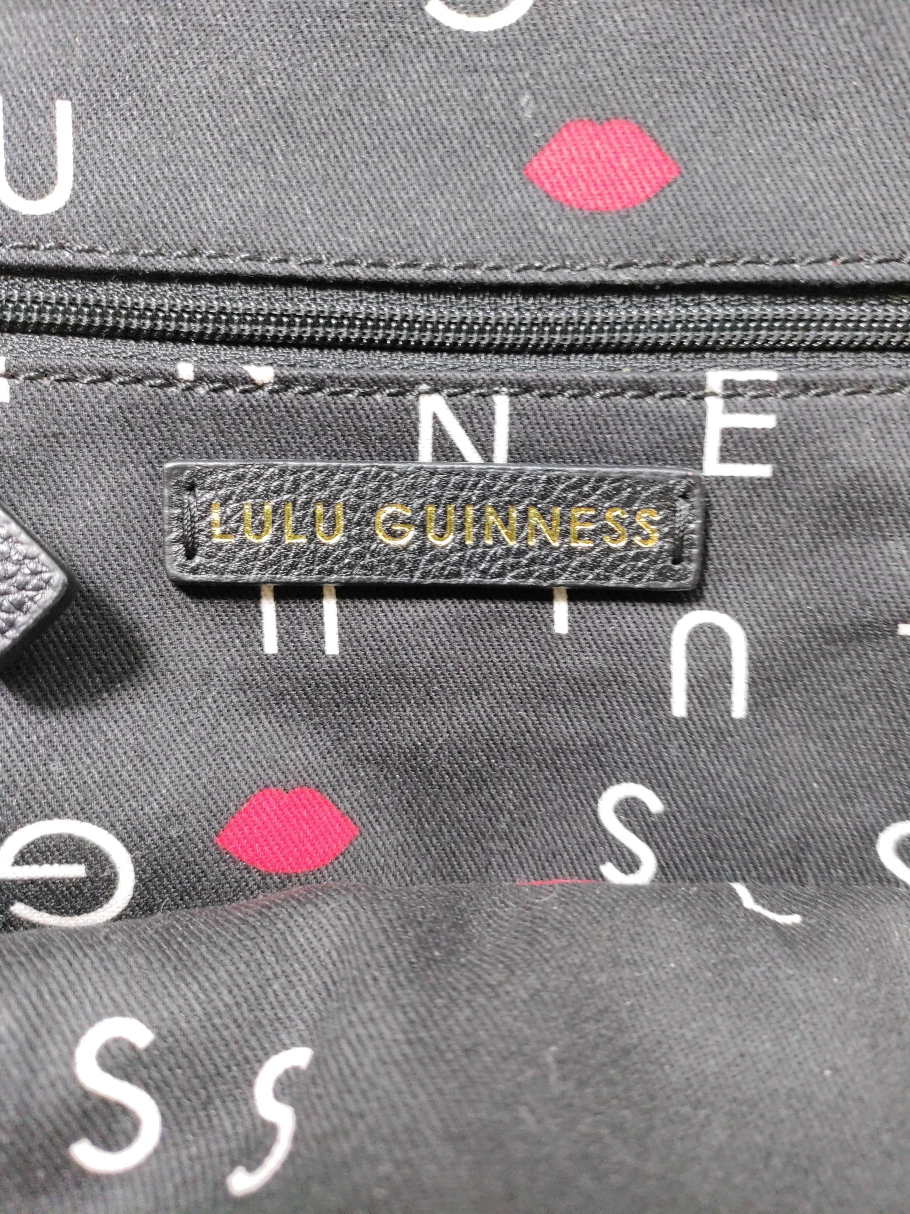 Lulu Guinness Women's Bag Black Animal Print 100% Faux Leather Shoulder Bag - Image 6