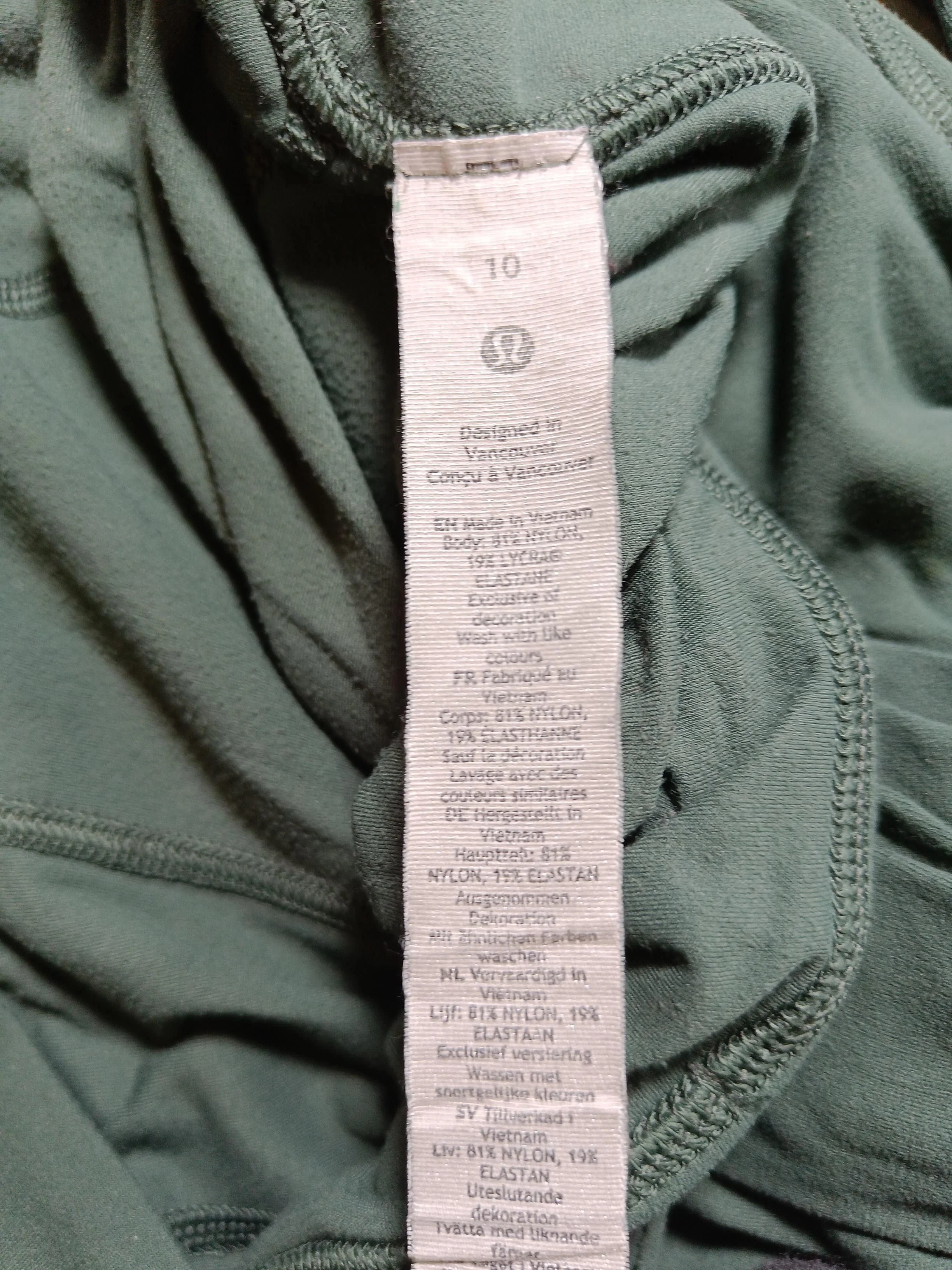 Lululemon Leggings trousers green - Image 8