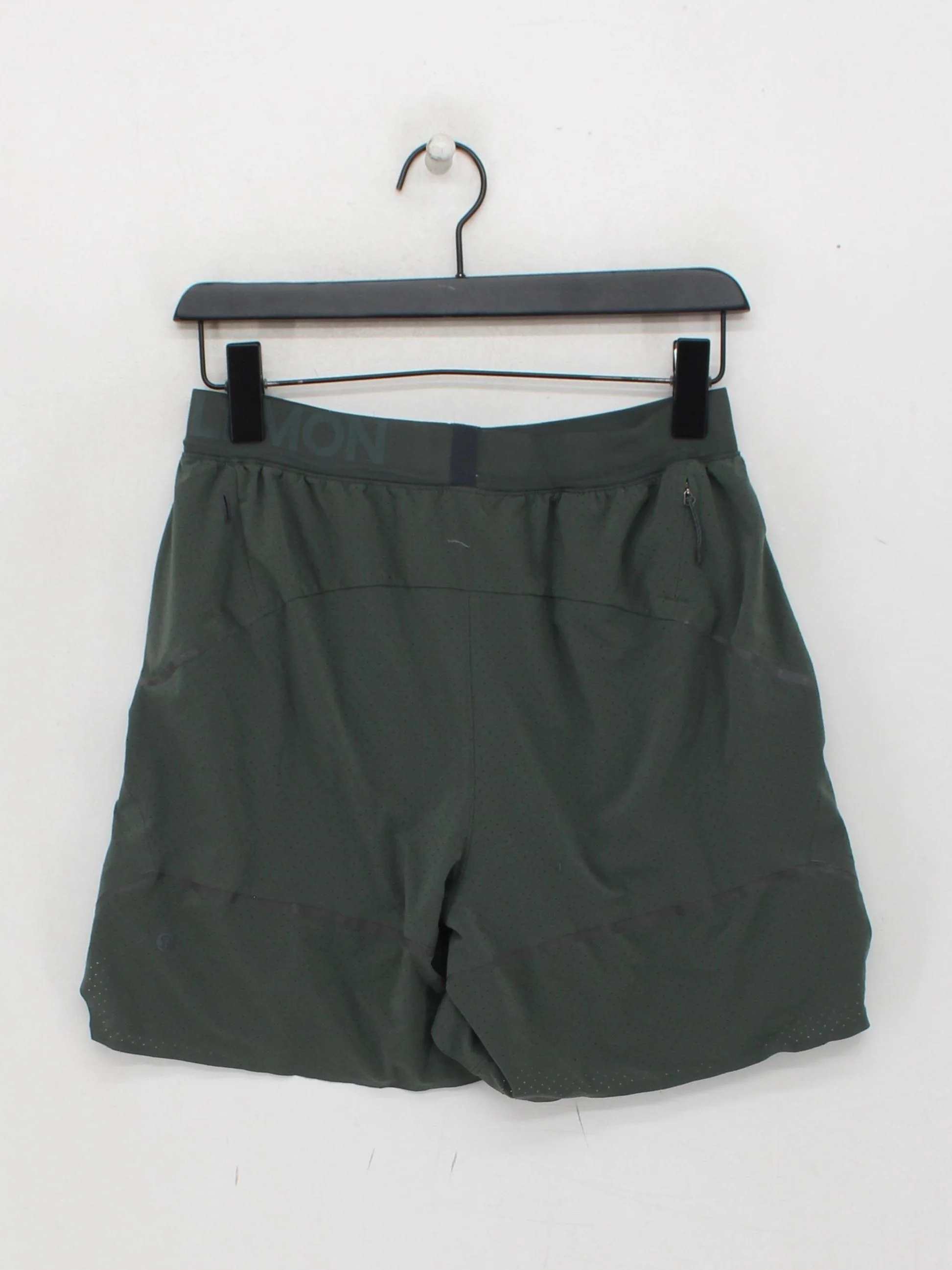 Lululemon Men's Shorts W 27 in Green 100% Other Sweat - Image 2