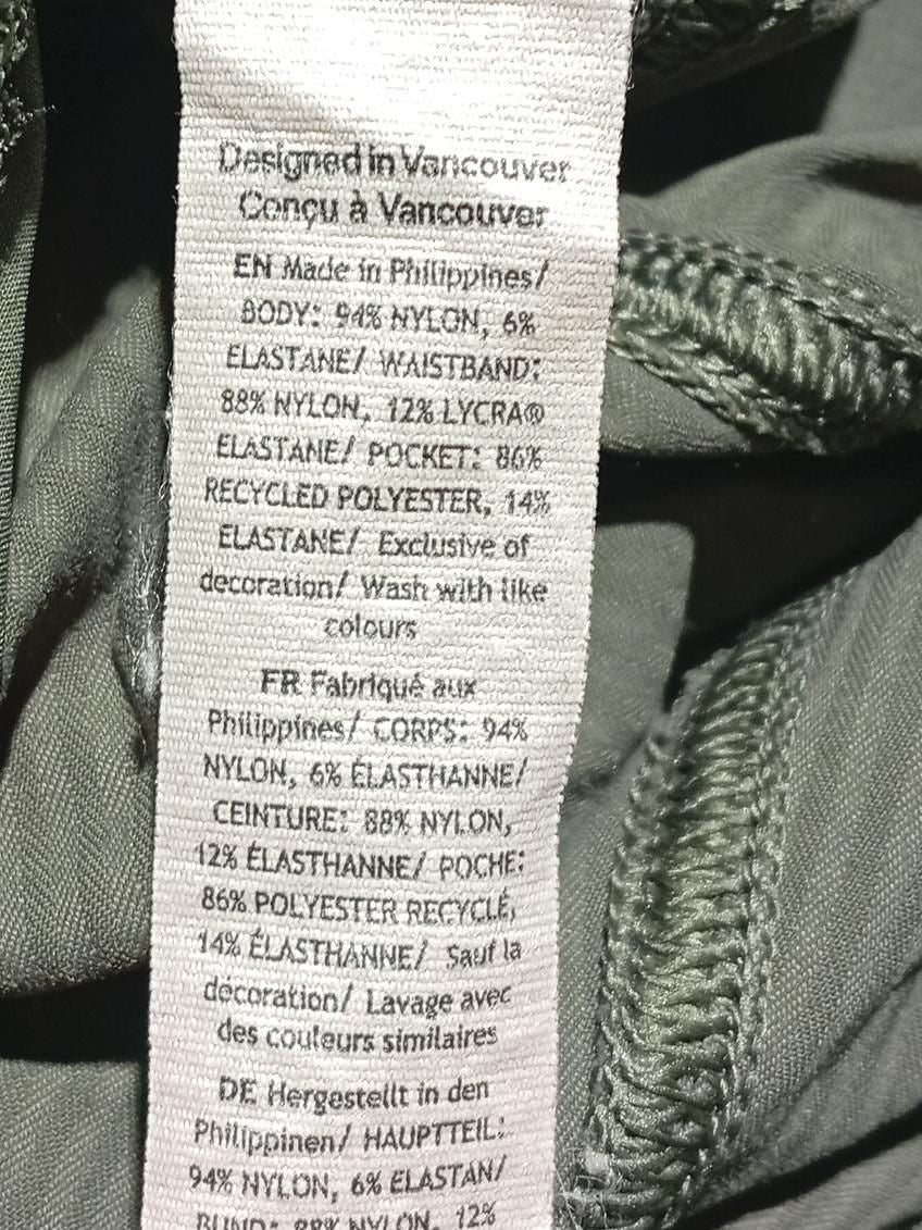 Lululemon Men's Sports Bottoms M Green Nylon with Elastane Tapered Sweatpants - Image 6