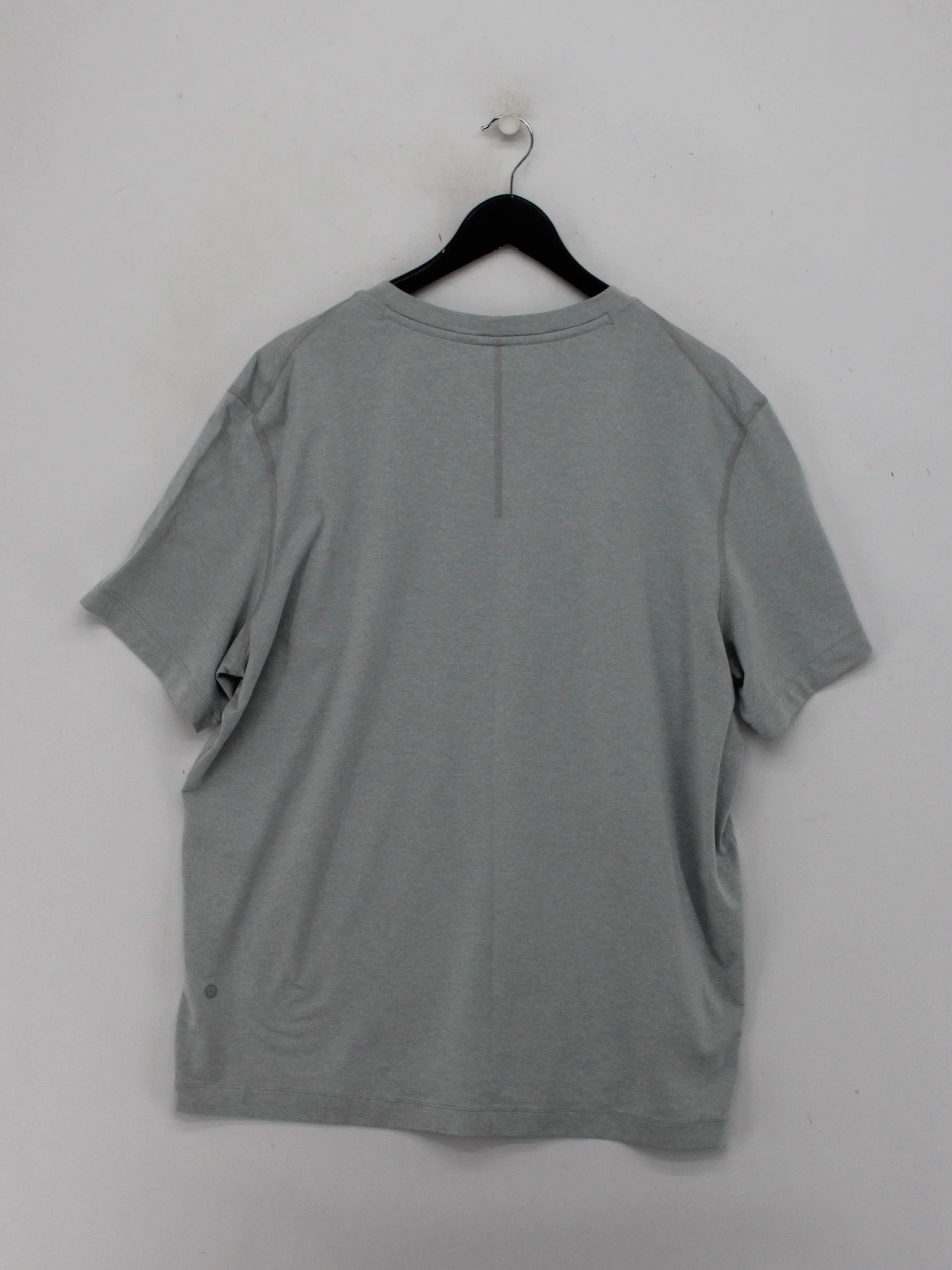 Lululemon Men's T-Shirt XL Grey 100% Cotton Basic - Image 2