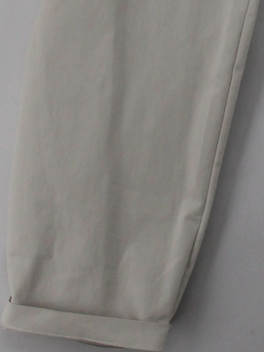 Lululemon Men's Trousers M Cream 100% Cotton Tapered Chino - Image 4