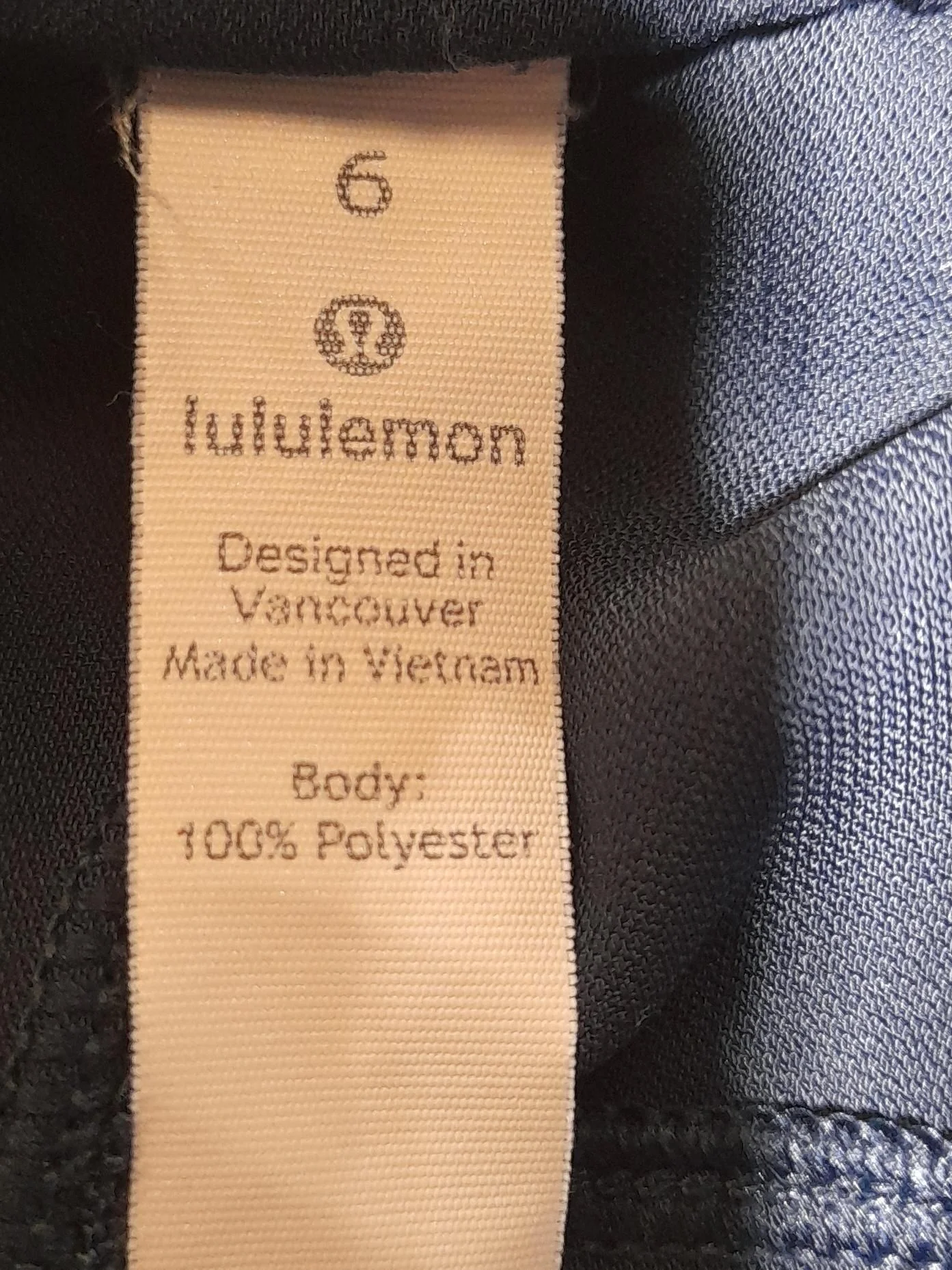 Lululemon Men's Trousers S Blue 100% Polyester Tapered Capri - Image 6