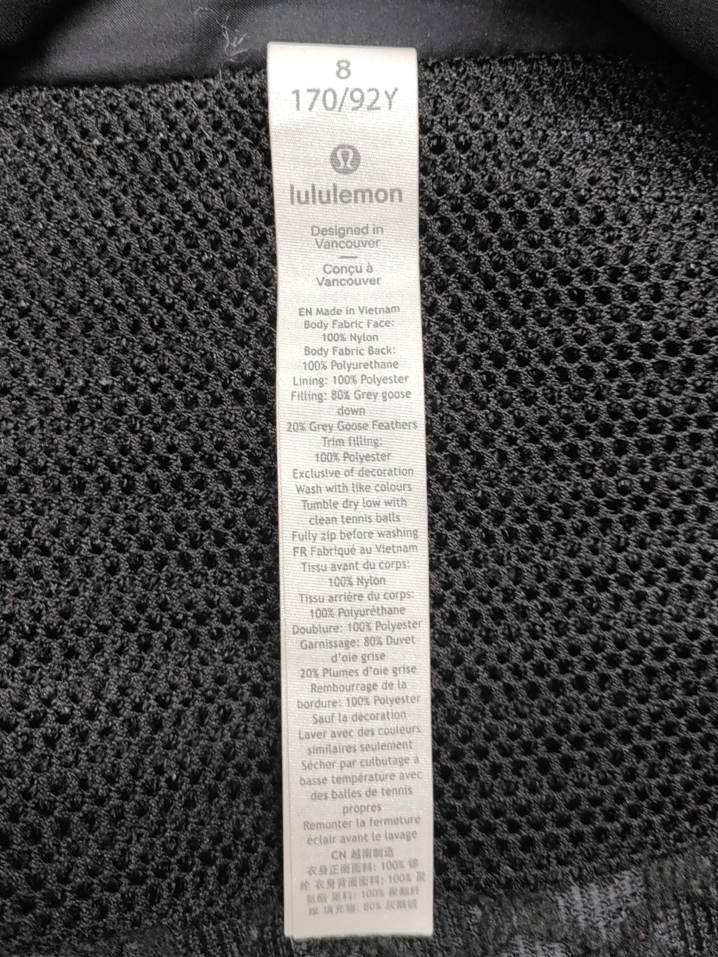 Lululemon Skiwear jacket black - Image 6