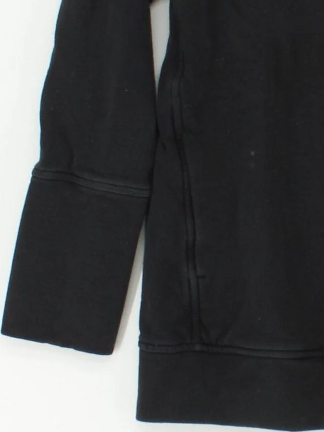 Lululemon Women's Hoodie UK 10 Black Cotton with Elastane Pullover - Image 4