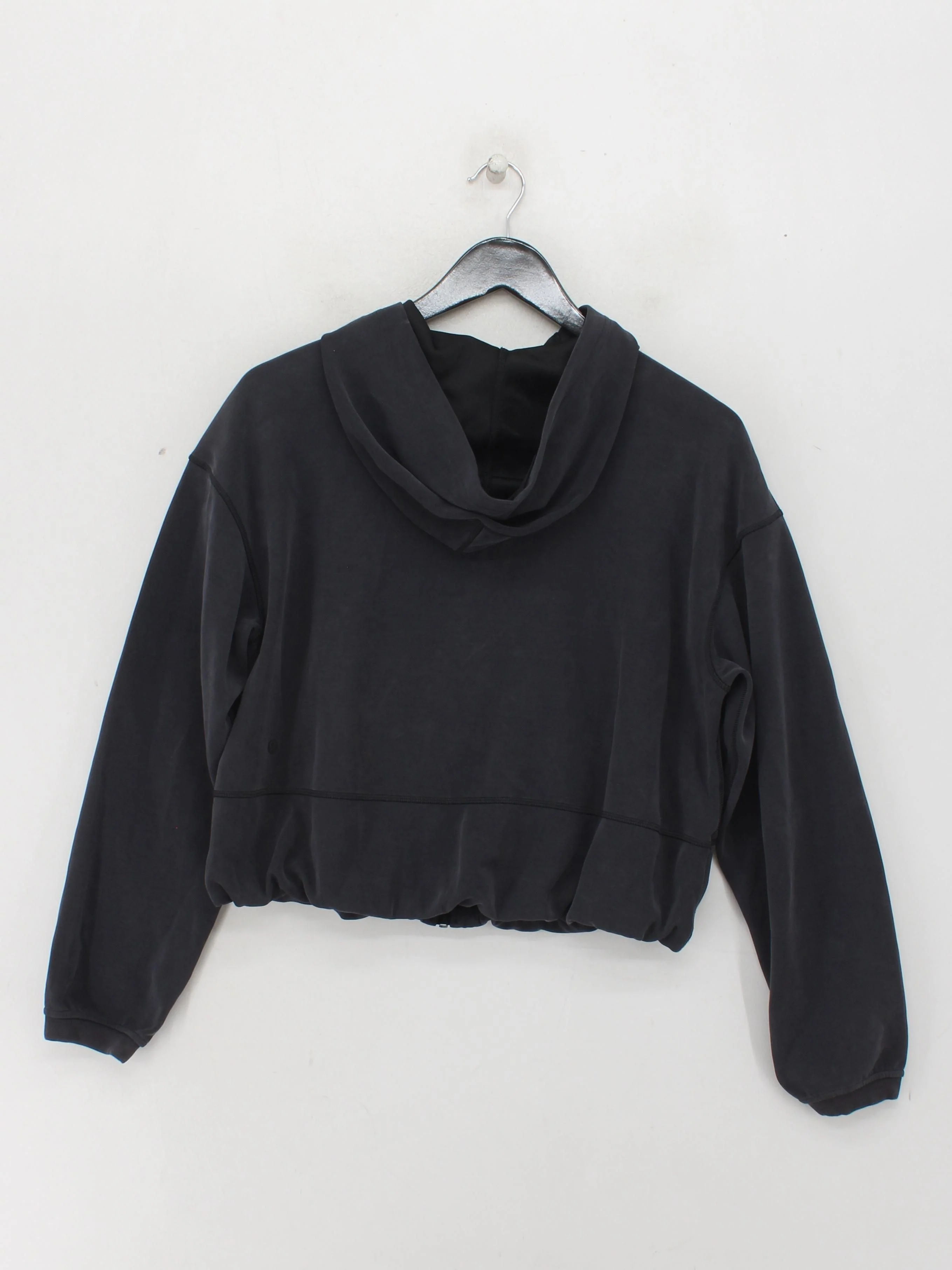 Lululemon Women's Hoodie UK 6 Black Polyester - Image 2