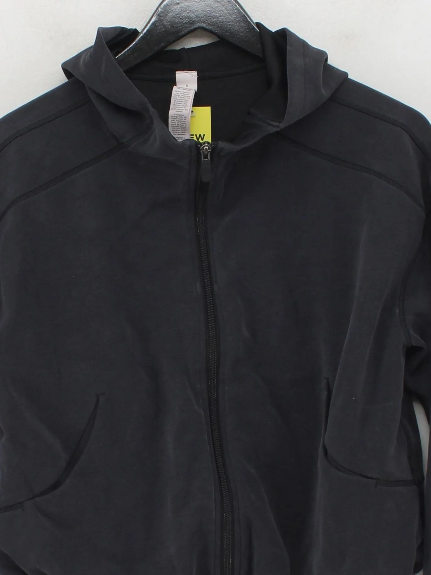 Lululemon Women's Hoodie UK 6 Black Polyester - Image 3