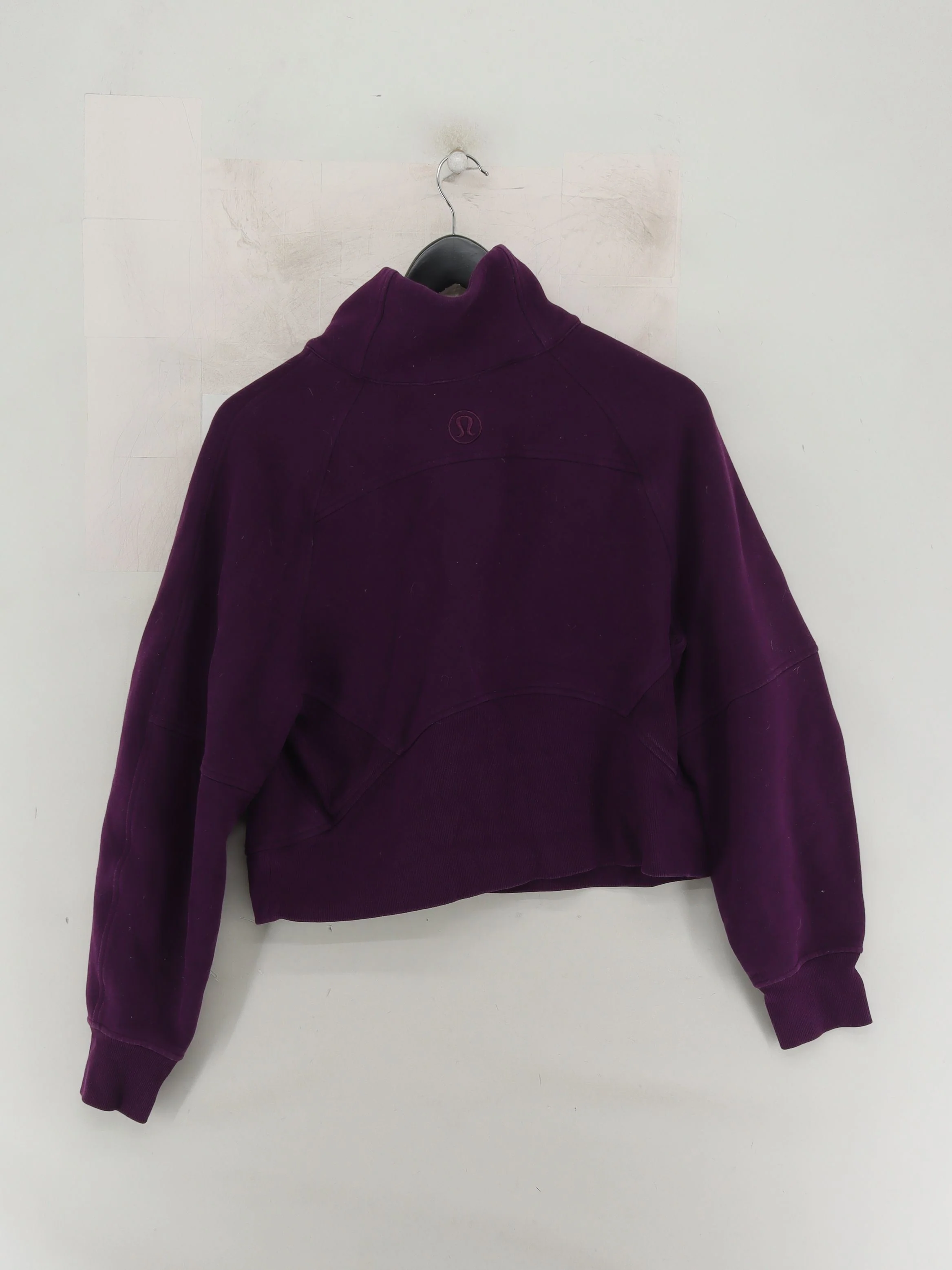 Lululemon Women's Hoodie XS Purple Cotton - Image 2