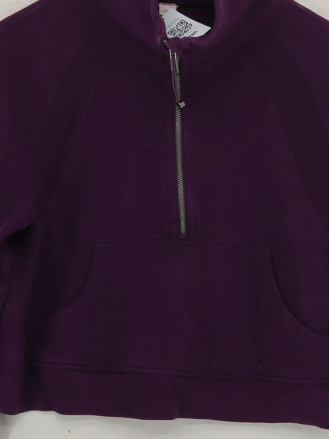 Lululemon Women's Hoodie XS Purple Cotton - Image 3