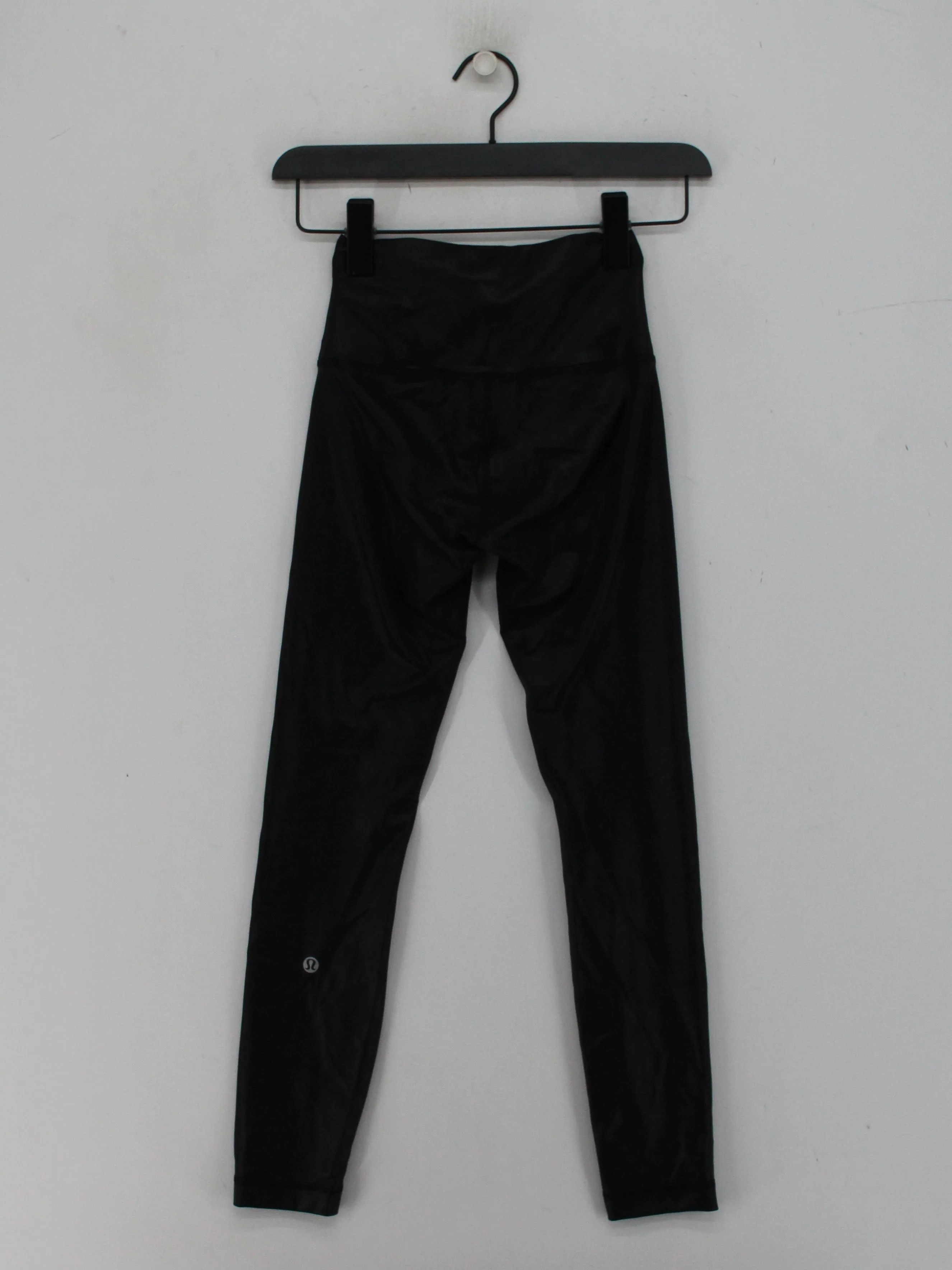 Lululemon Women's Leggings S Black Nylon with Elastane Full length - Image 2
