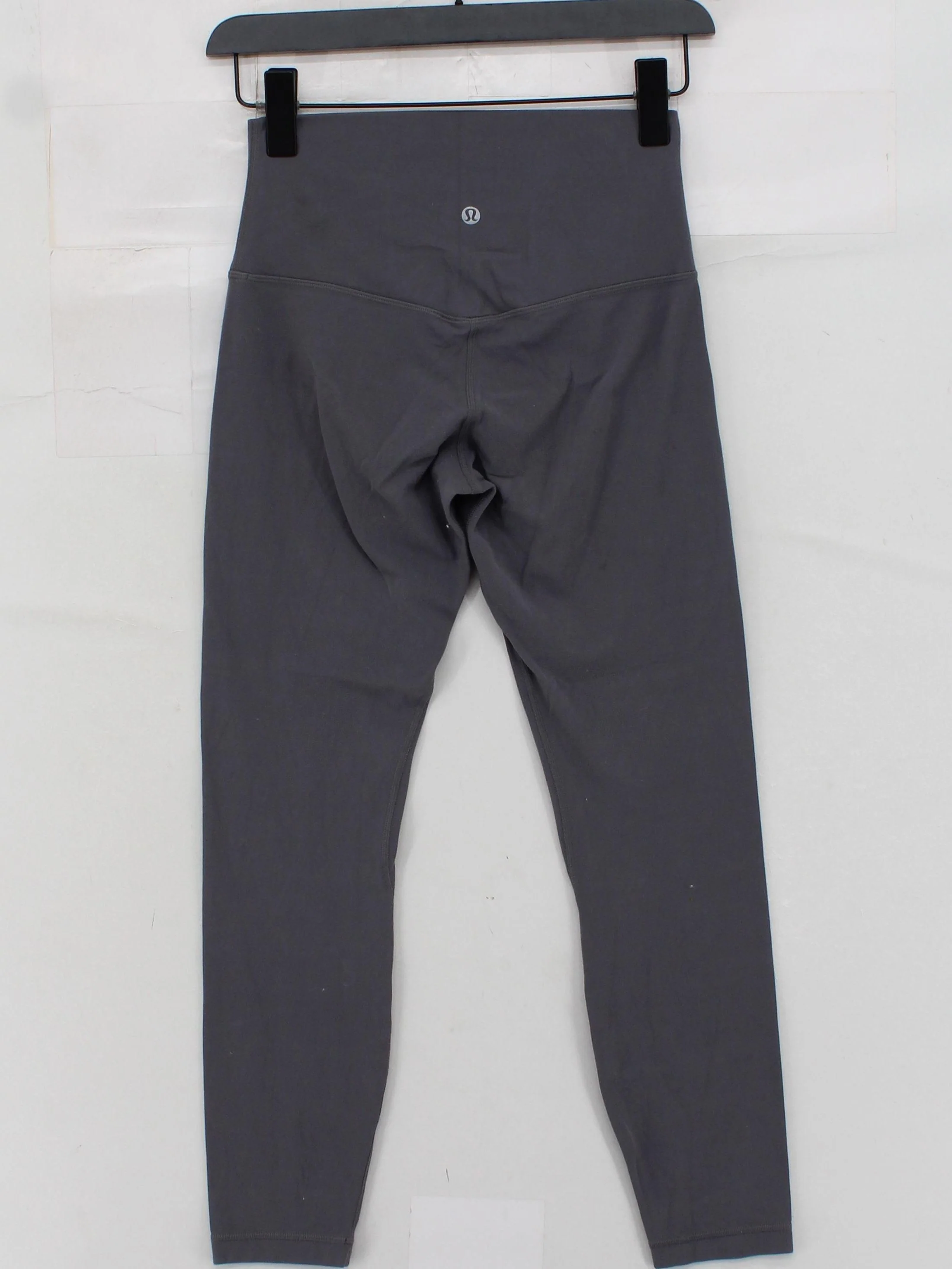 Lululemon Women's Leggings S Grey 100% Other Cropped - Image 2
