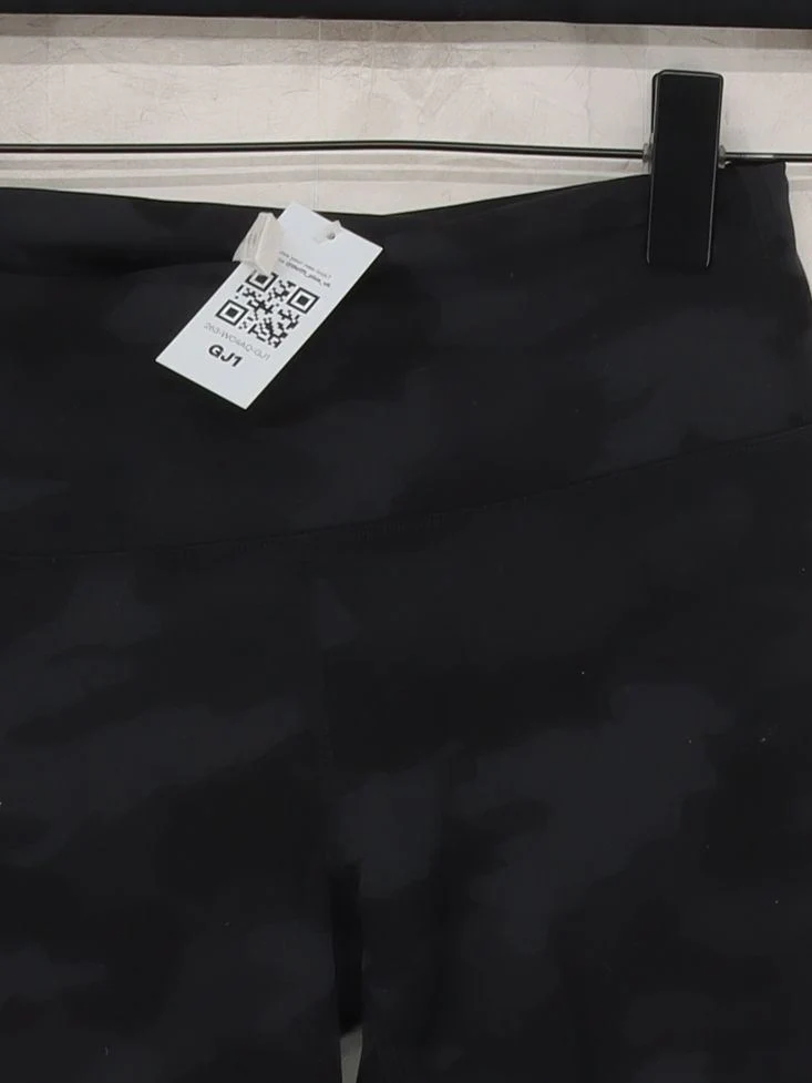 Lululemon Women's Leggings UK 10 Black Camo Nylon with Elastane Full length - Image 3