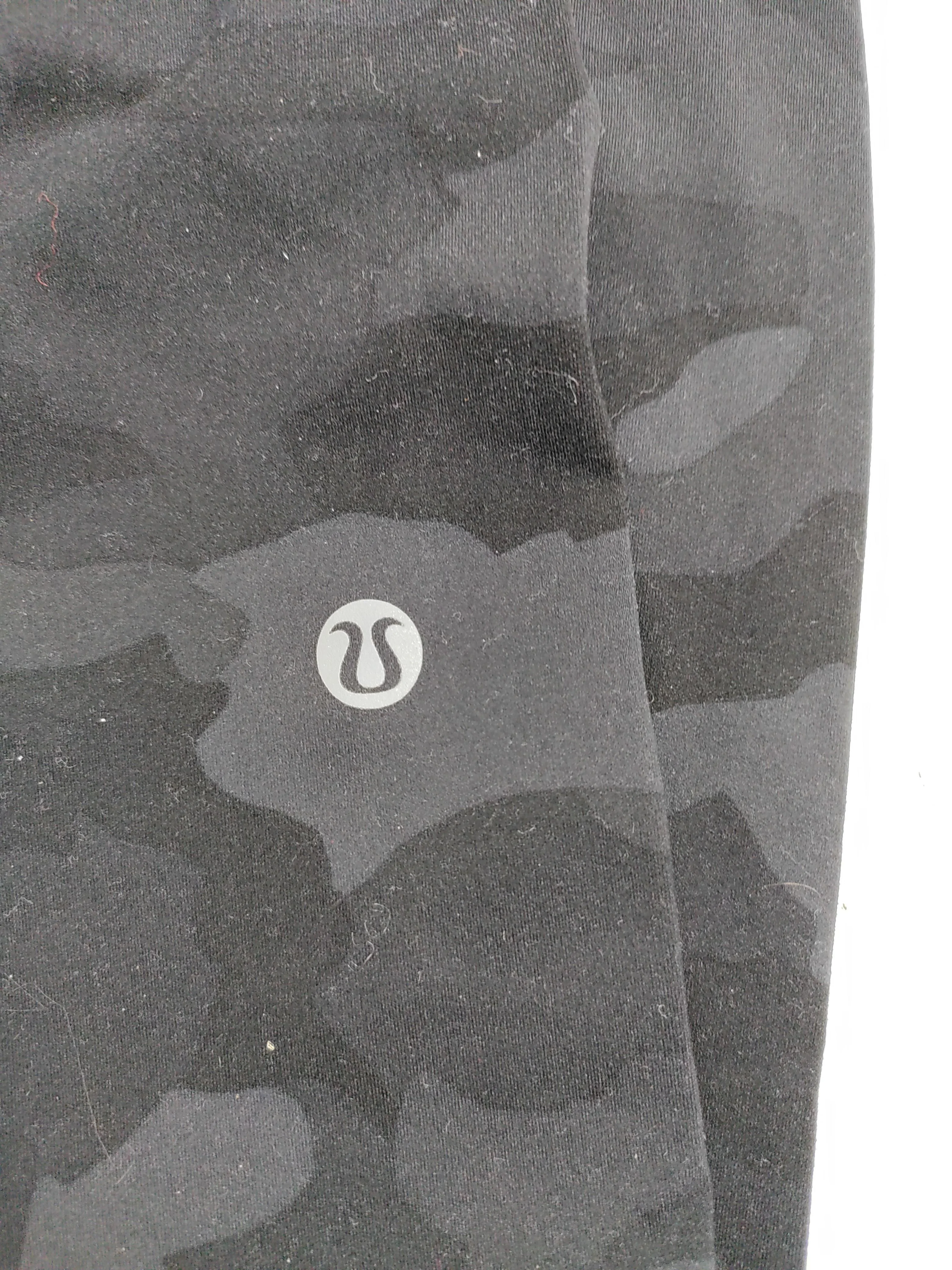 Lululemon Women's Leggings UK 10 Black Camo Nylon with Elastane Full length - Image 5