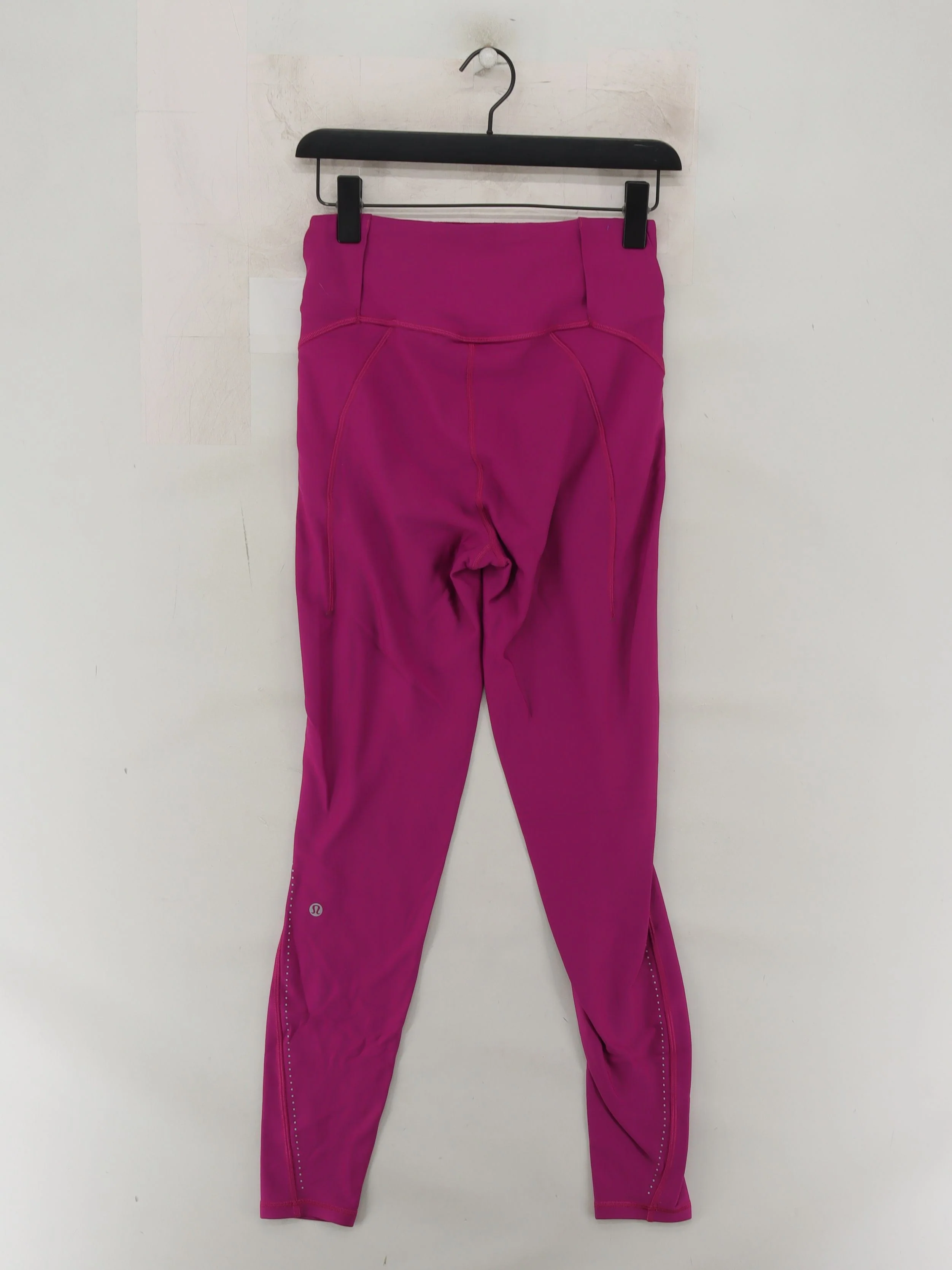 Lululemon Women's Leggings UK 10 Purple Nylon with Elastane Full length - Image 2