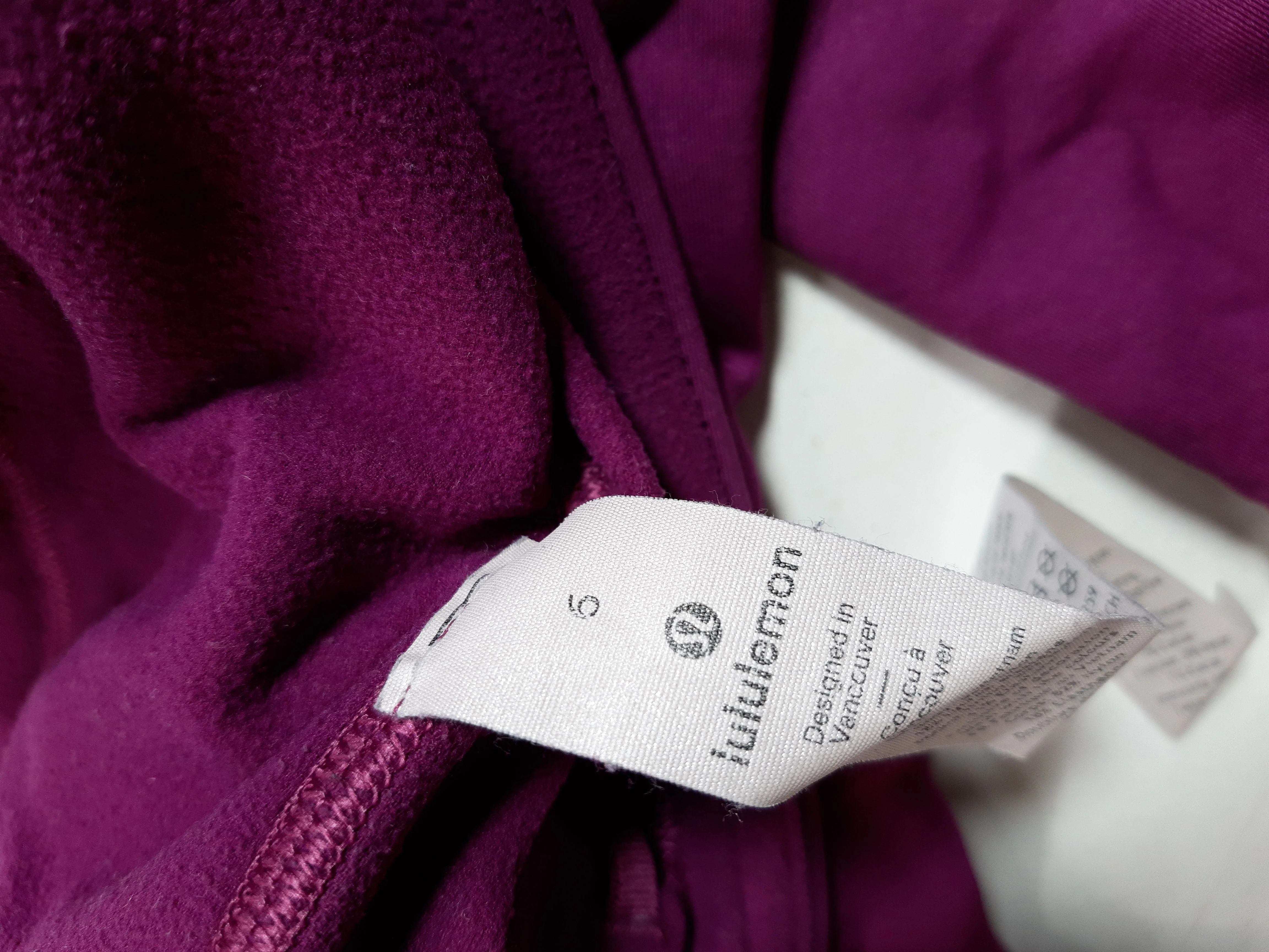 Lululemon Women's Leggings UK 10 Purple Nylon with Elastane Full length - Image 6