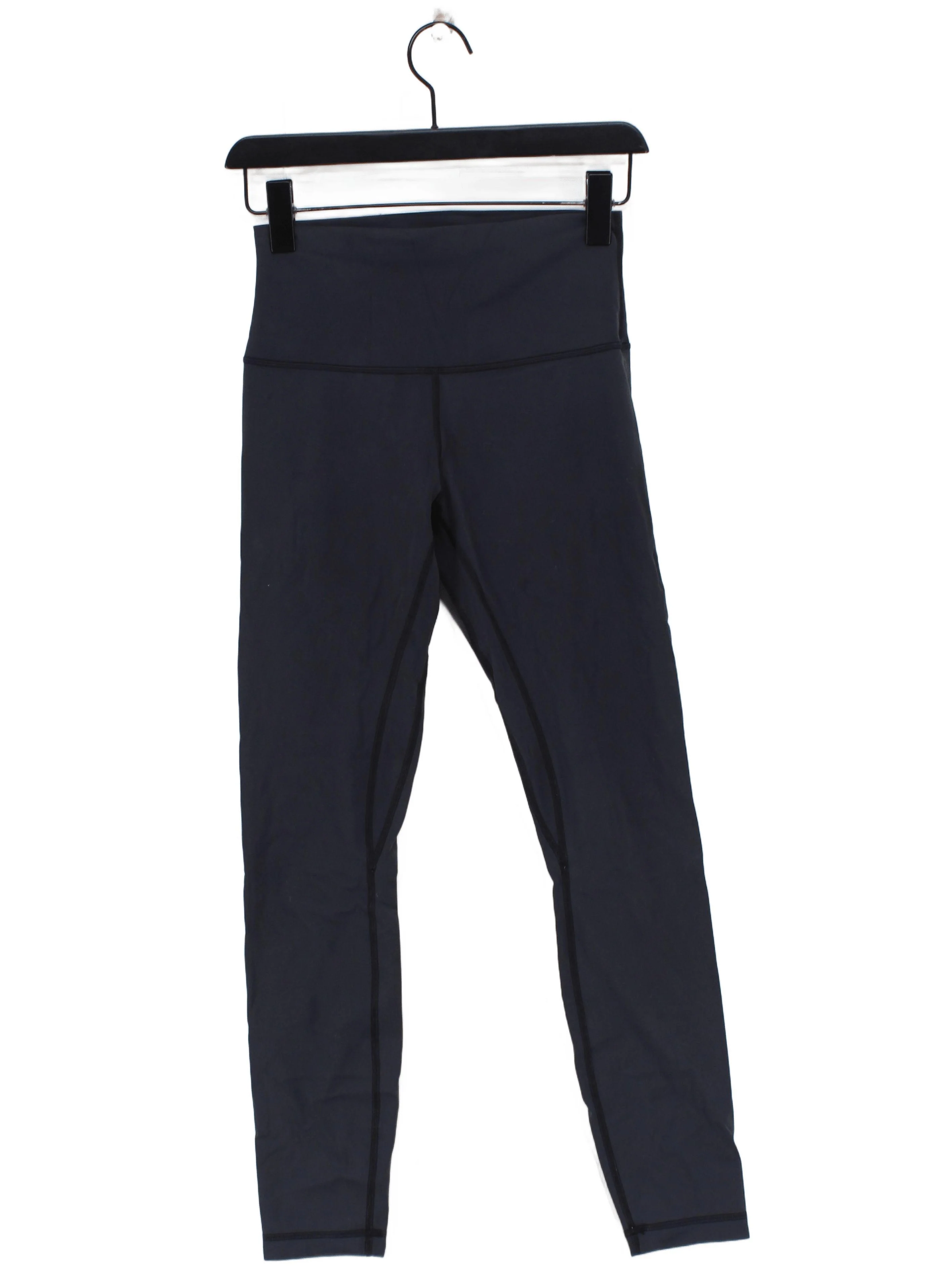 Lululemon Women's Leggings UK 12 Black 100% Other Full length