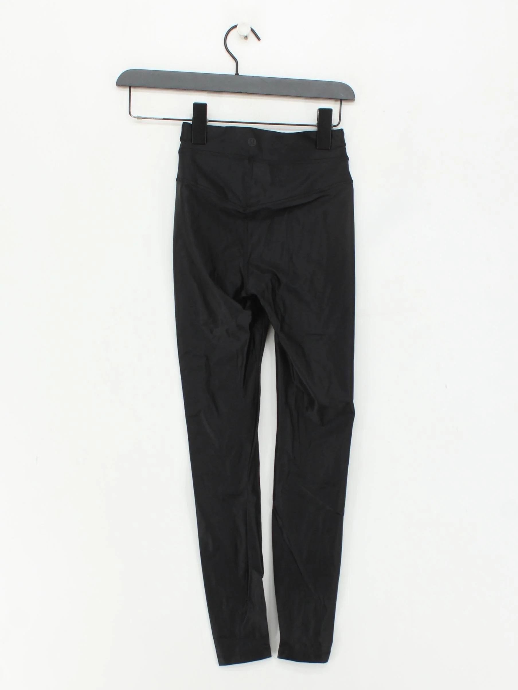 Lululemon Women's Leggings UK 4 Black Polyamide - Image 2