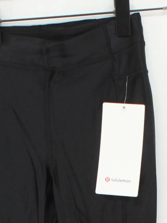 Lululemon Women's Leggings UK 4 Black Polyamide - Image 3