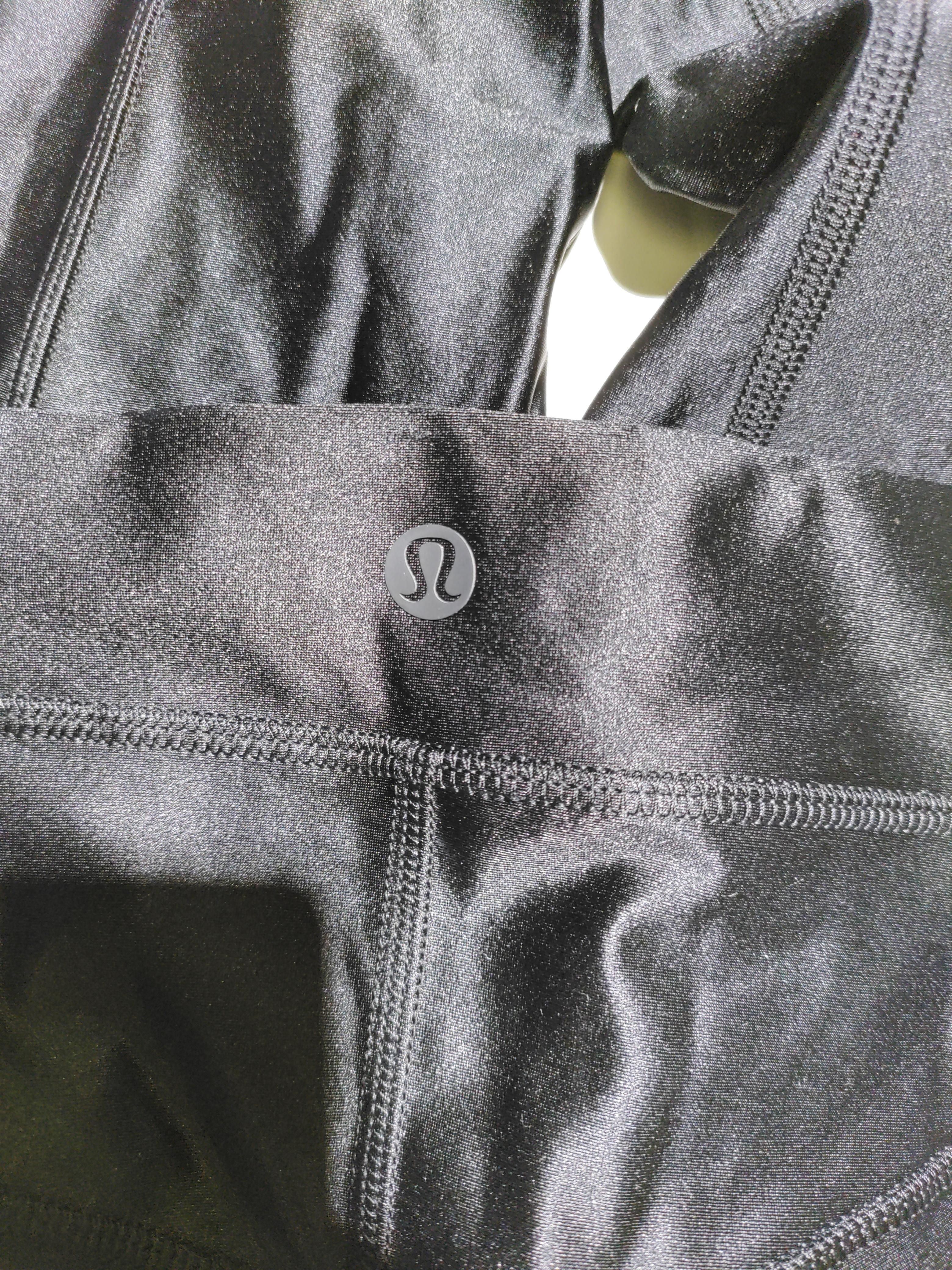 Lululemon Women's Leggings UK 4 Black Polyamide - Image 5