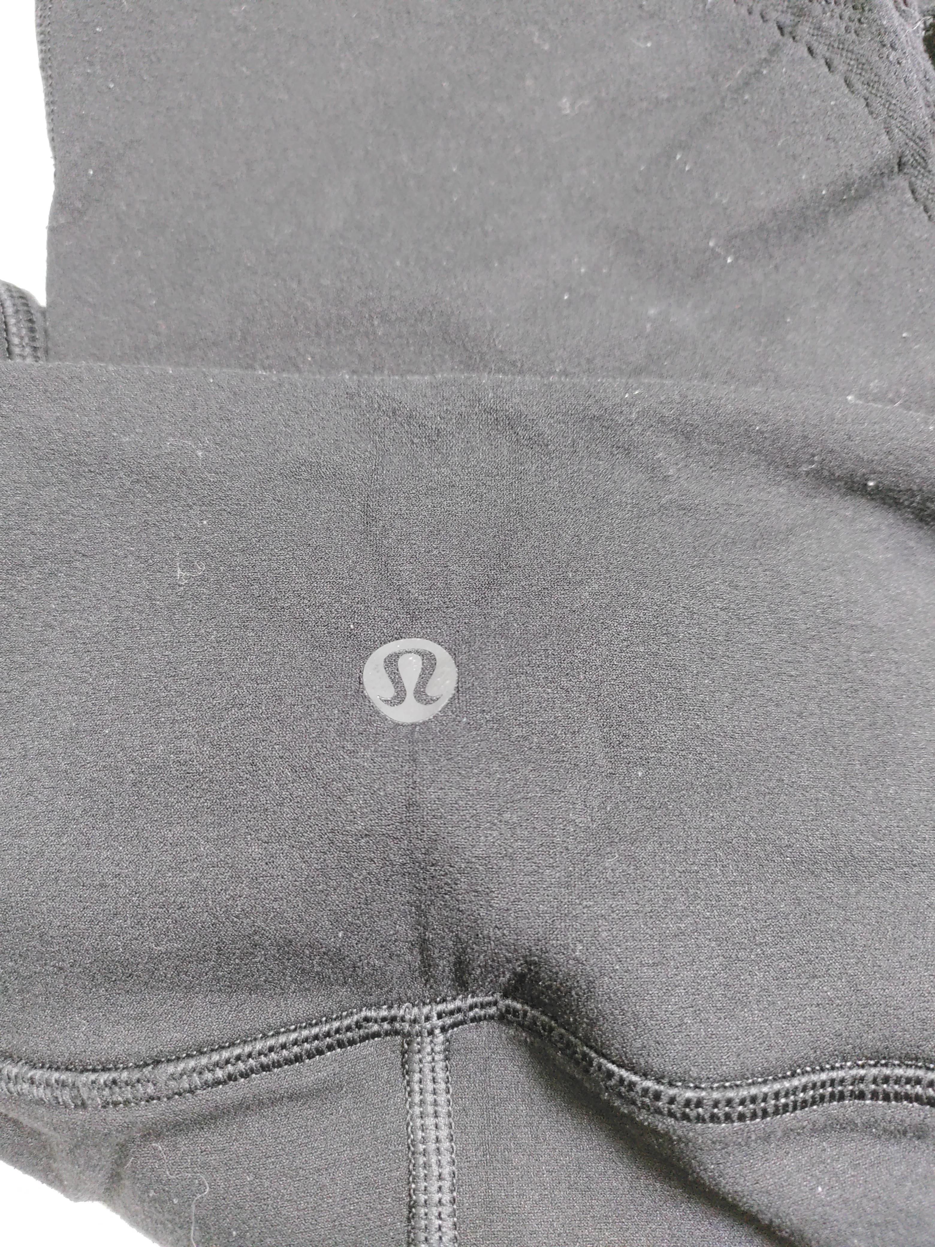 Lululemon Women's Leggings UK 8 Black Nylon - Image 5