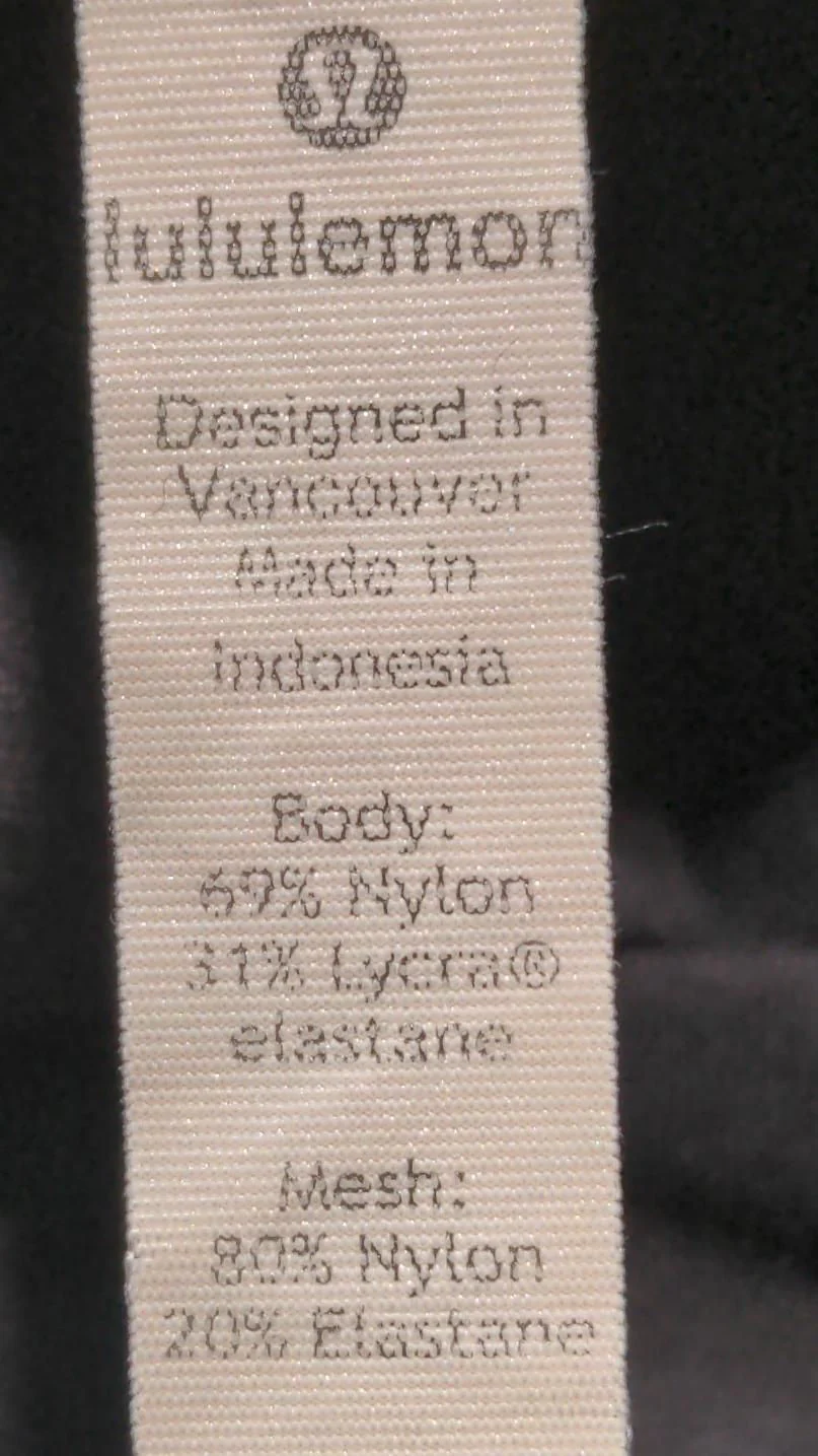 Lululemon Women's Leggings UK 8 Black Nylon with Elastane Capri - Image 8