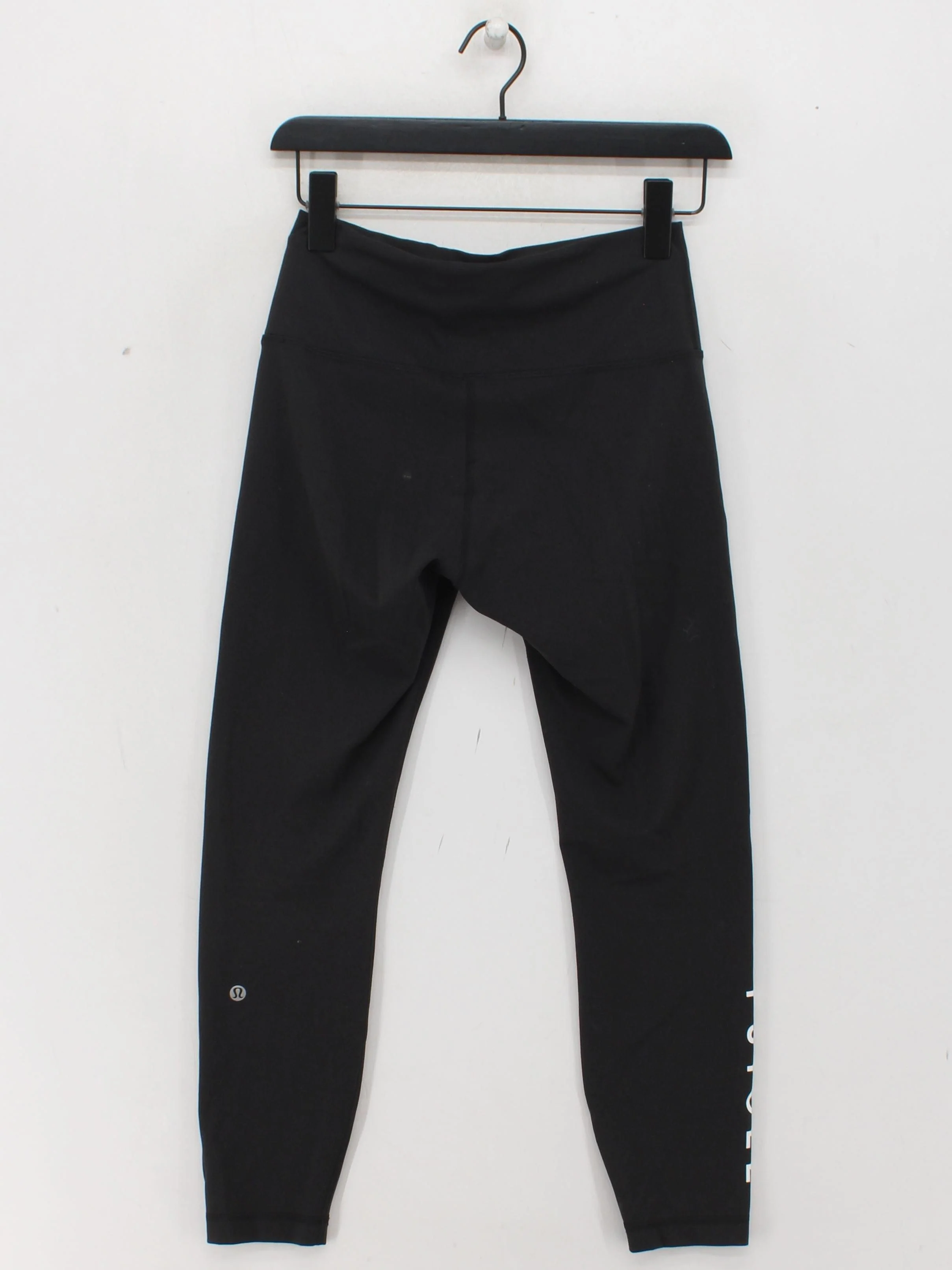 Lululemon Women's Leggings UK 8 Black Nylon with Elastane Capri - Image 2