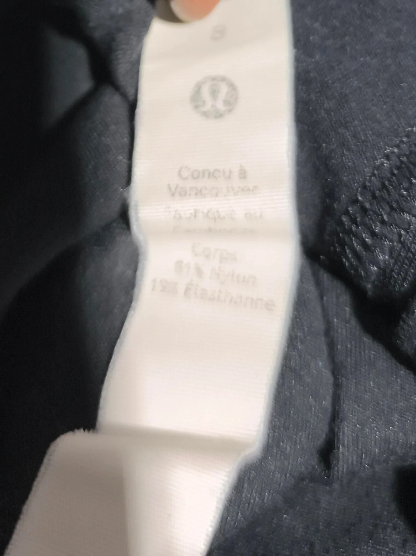 Lululemon Women's Leggings UK 8 Black Nylon with Elastane Full length - Image 8