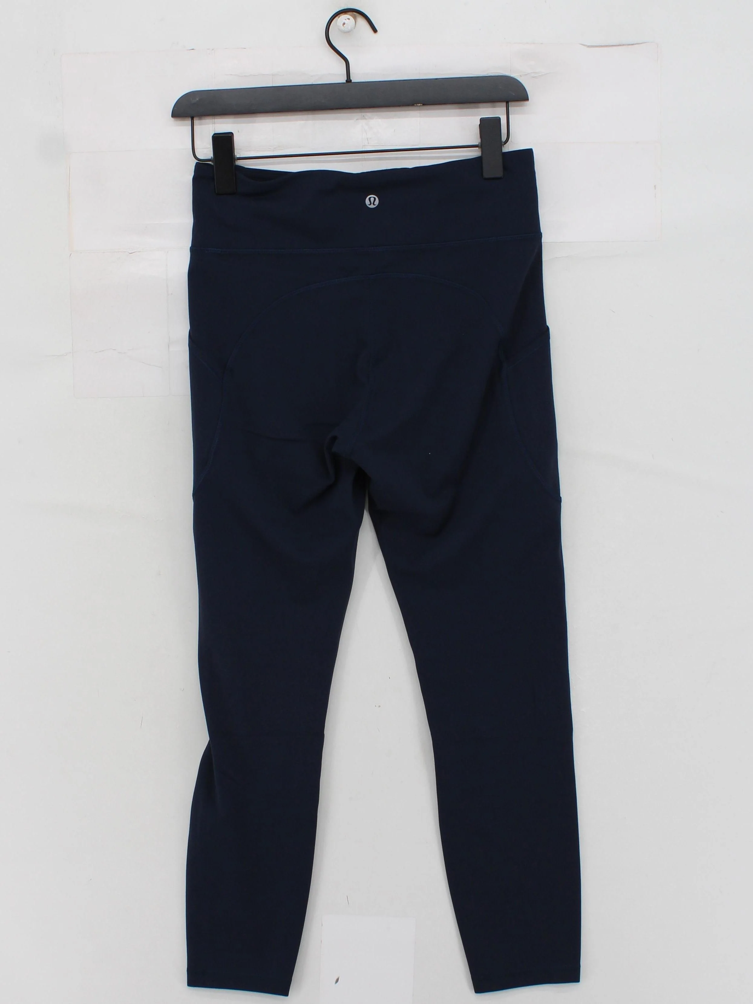 Lululemon Women's Leggings UK 8 Blue Nylon with Elastane Capri - Image 2