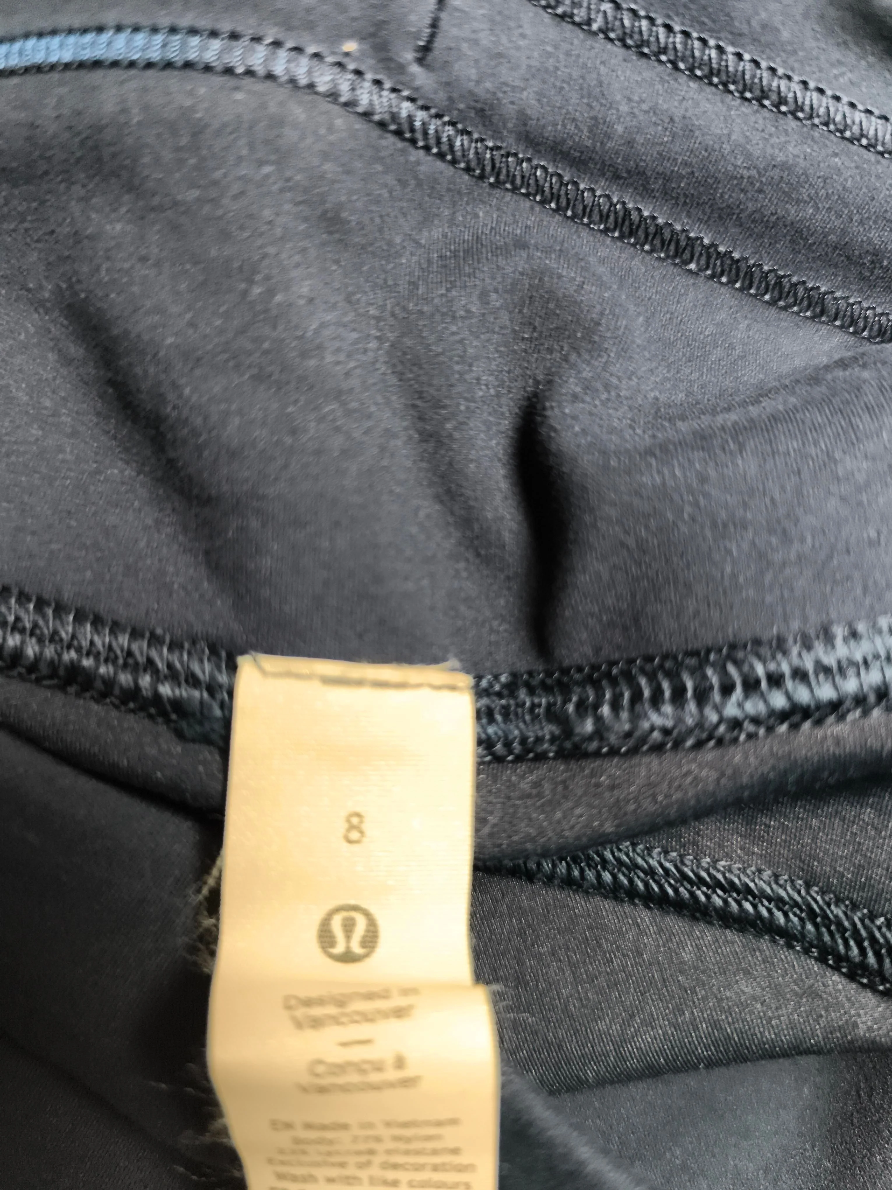 Lululemon Women's Leggings UK 8 Blue Nylon with Elastane Capri - Image 5