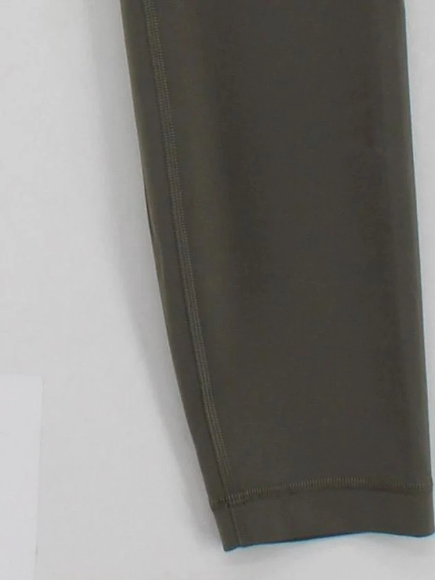 Lululemon Women's Leggings UK 8 Green Nylon with Polyester, Elastane Capri - Image 4