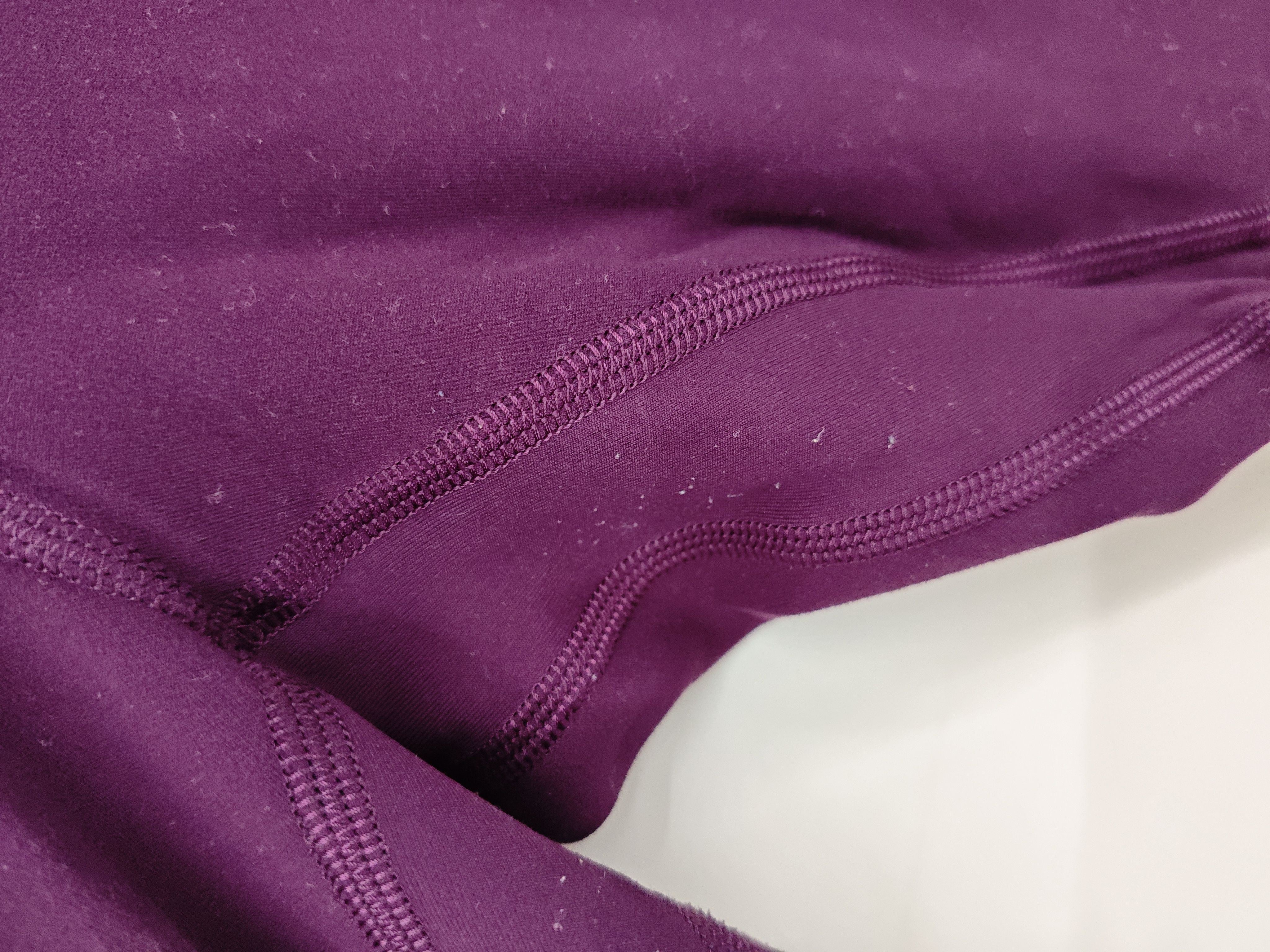 Lululemon Women's Leggings UK 8 Purple Nylon with Elastane Capri - Image 5