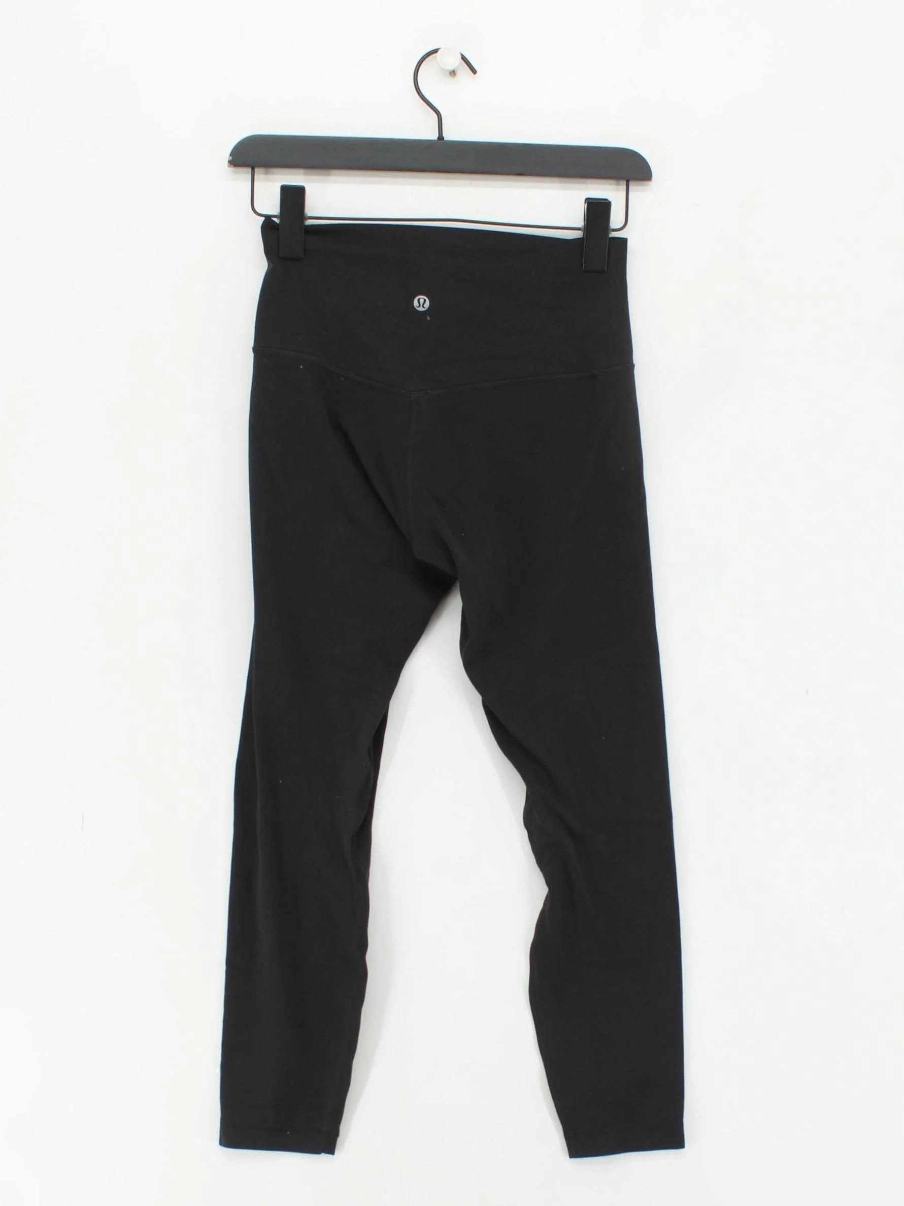 Lululemon Women's Leggings XS Black Polyester with Elastane Full length - Image 2