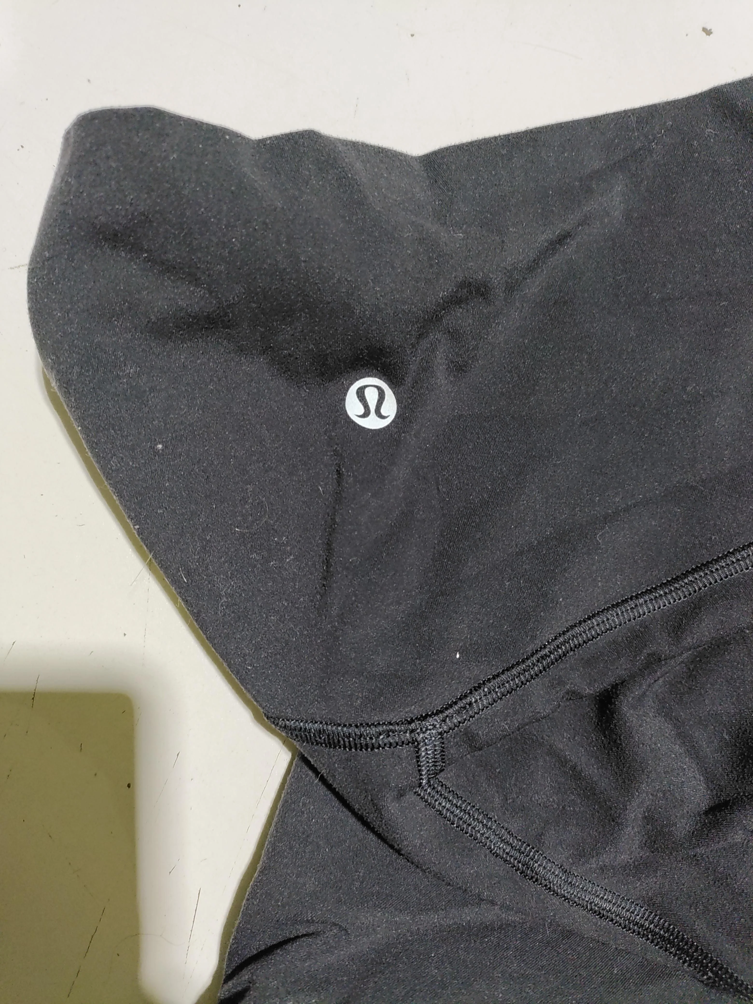 Lululemon Women's Leggings XS Black Polyester with Elastane Full length - Image 6