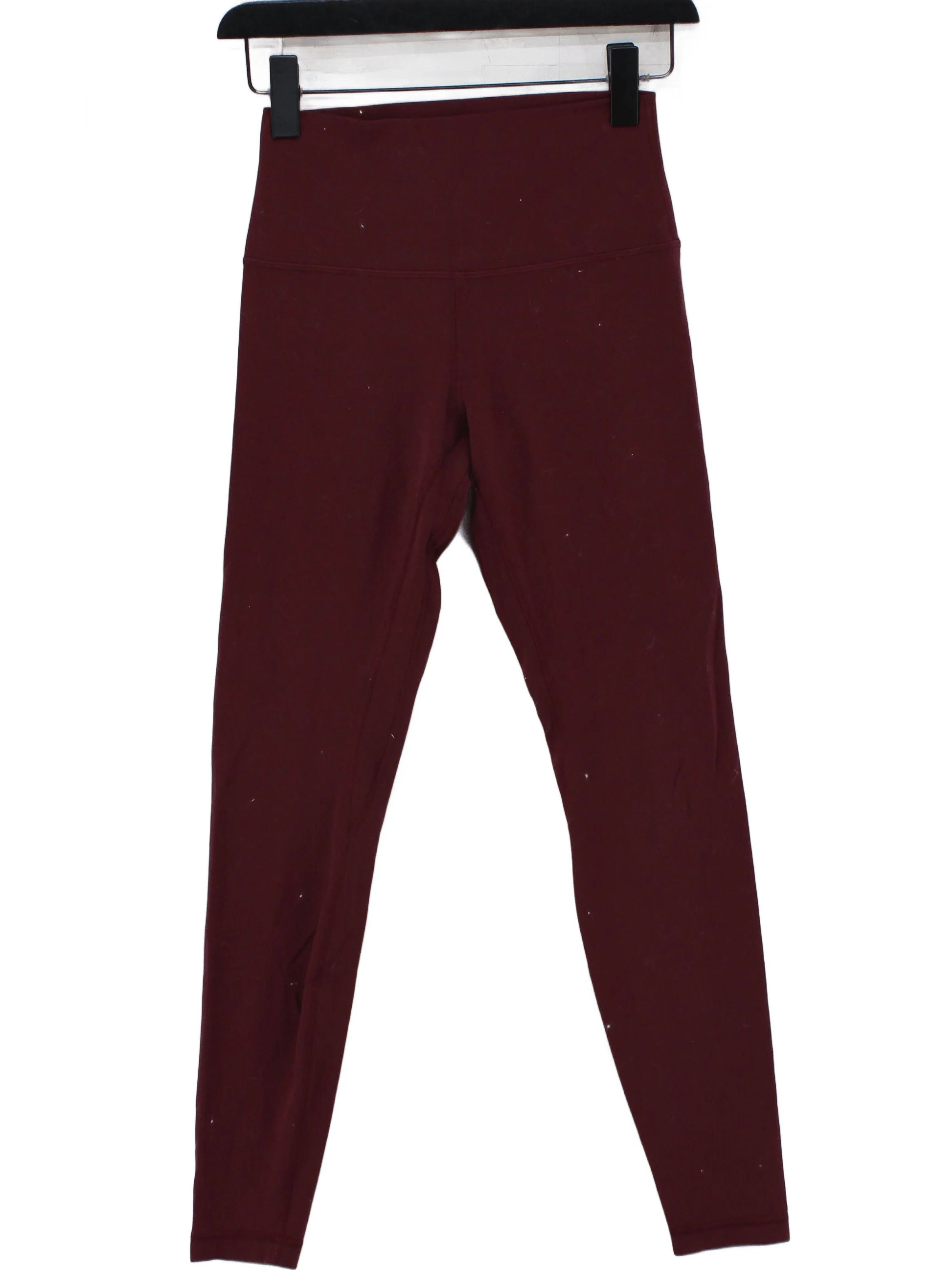 Lululemon Women's Leggings XS Red 100% Other Full length