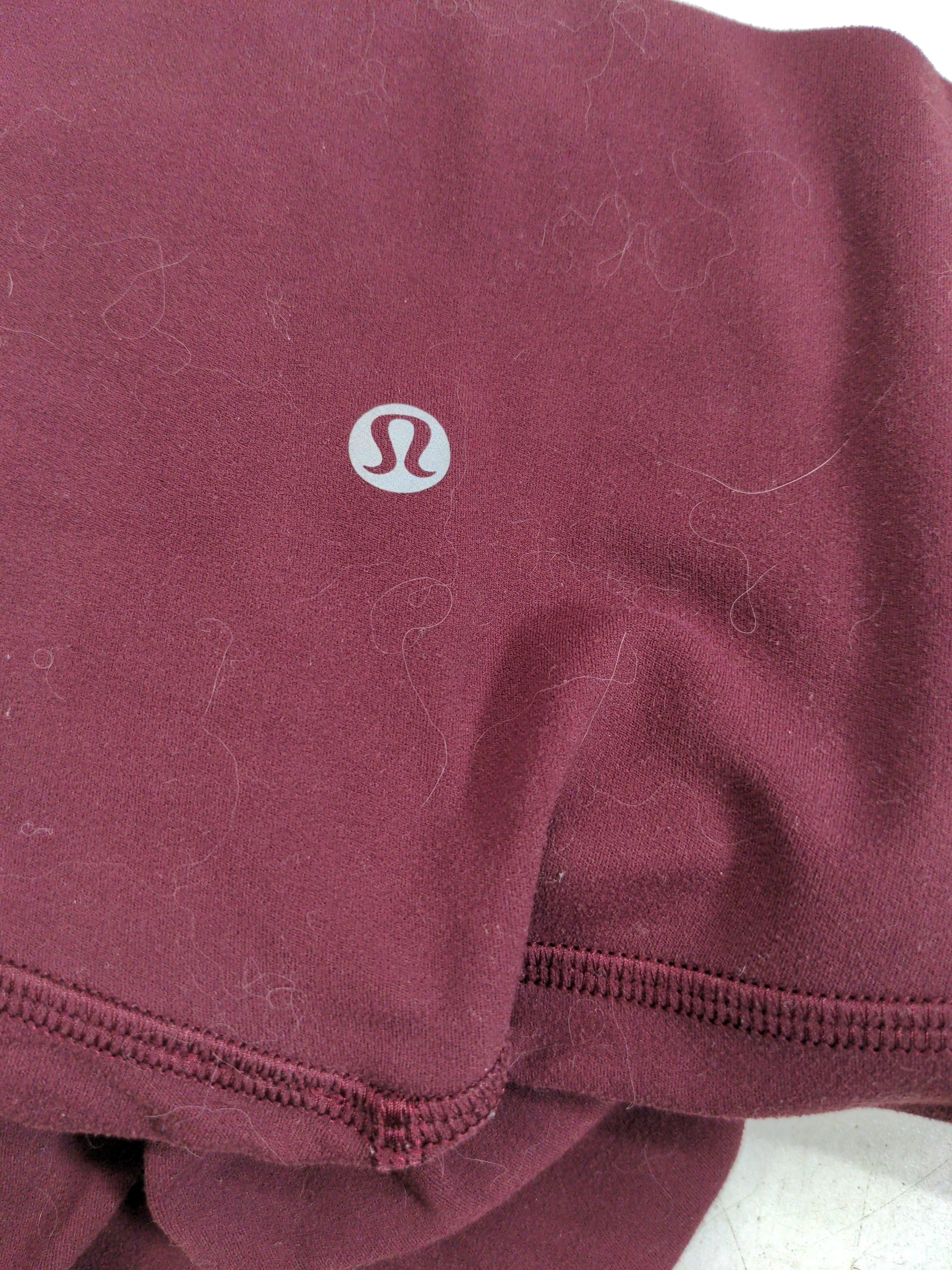 Lululemon Women's Leggings XS Red 100% Other Full length - Image 5