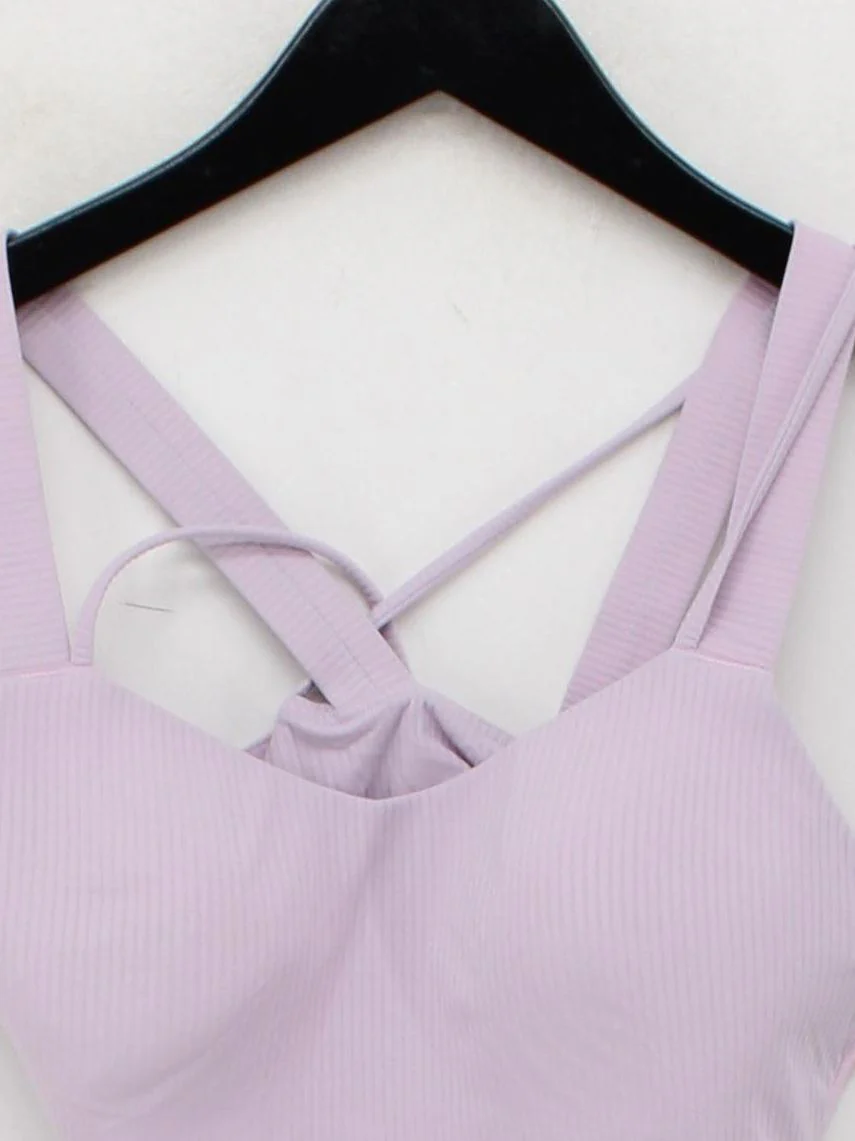 Lululemon Women's Loungewear XS Purple Polyester with Elastane Basic - Image 3