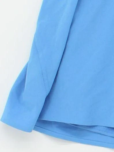 Lululemon Women's Mini Skirt XL Blue 100% Other Short Mini - Image 4