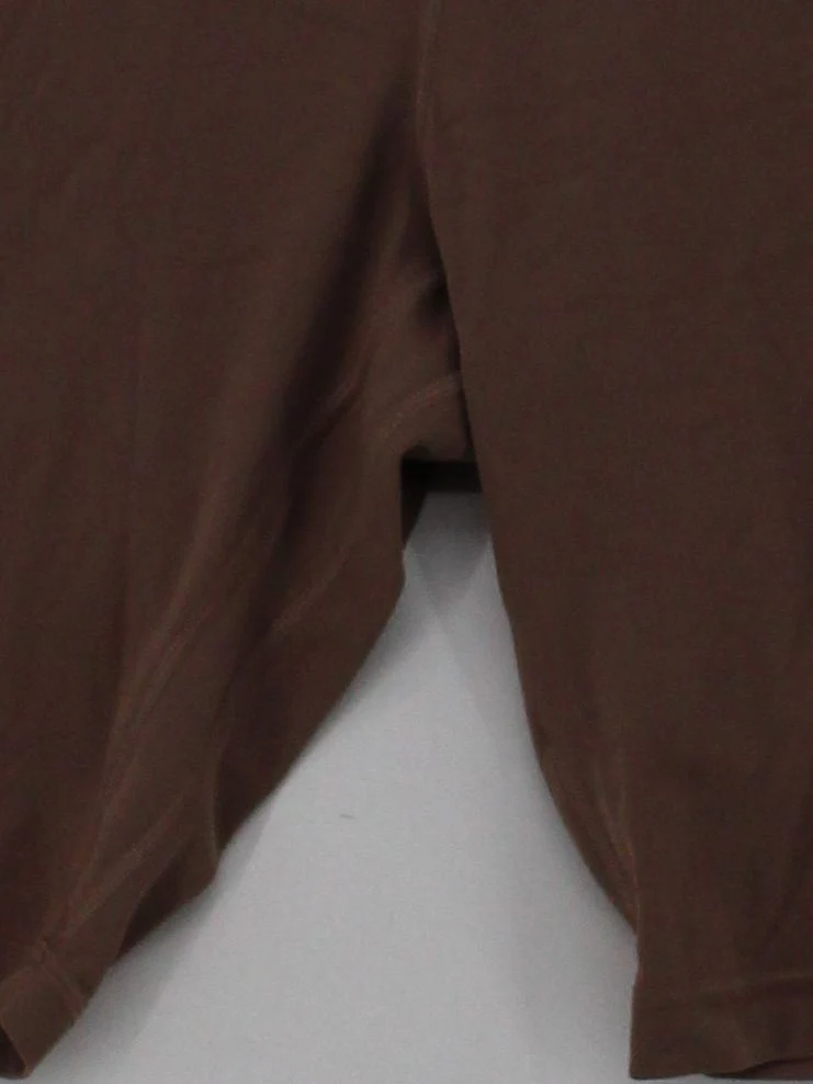Lululemon Women's Shorts S Brown Nylon with Elastane Mom - Image 4