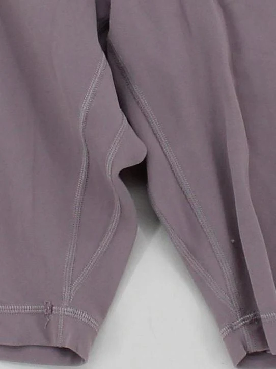 Lululemon Women's Shorts S Purple Polyester with Elastane Sweat - Image 4