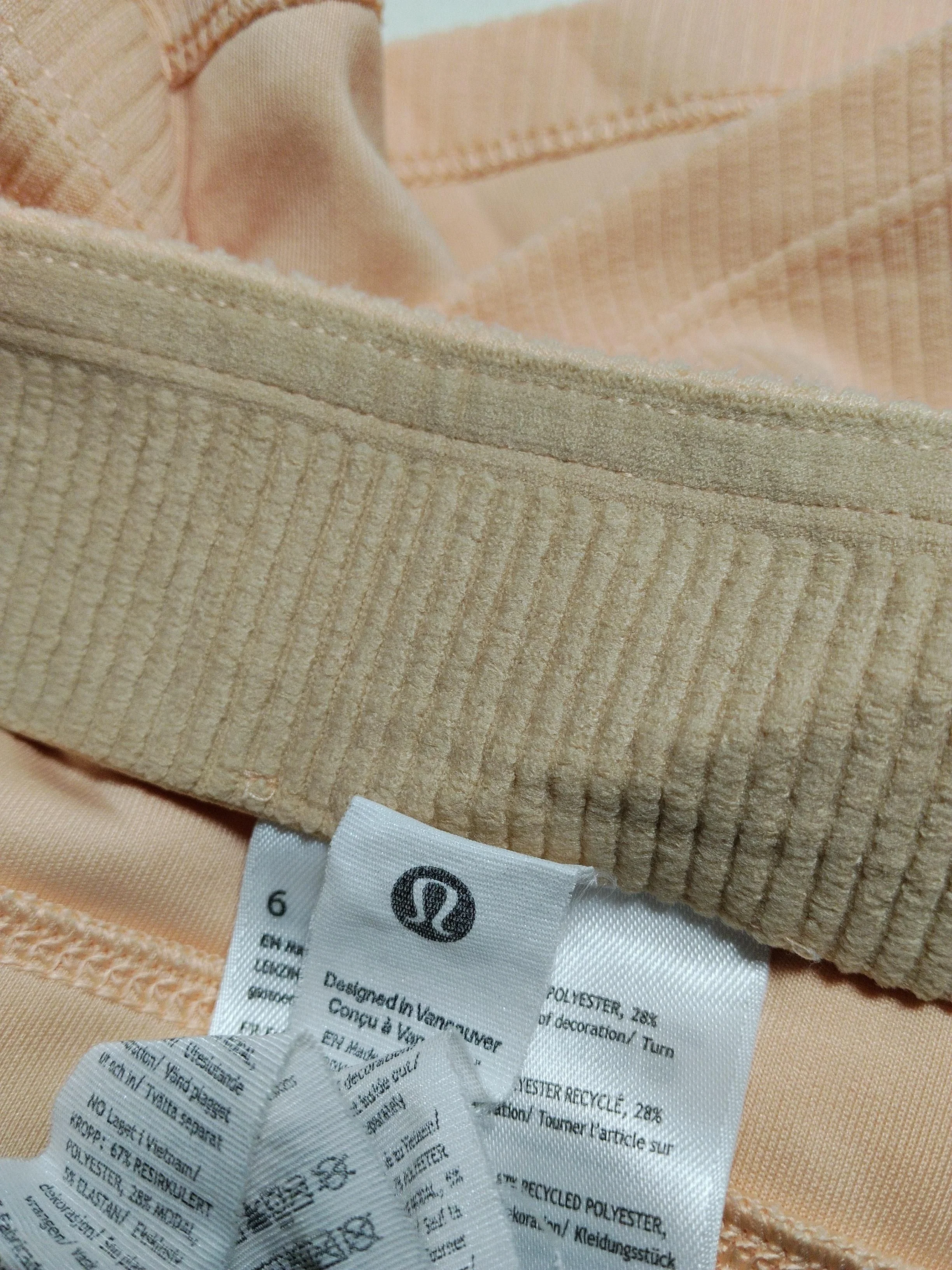 Lululemon Women's Shorts UK 6 Pink Polyester with Lyocell Modal, Elastane Sweat - Image 5