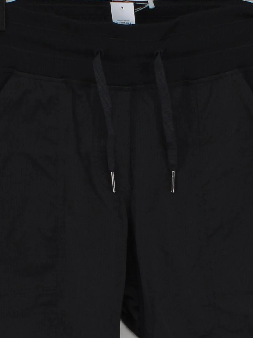 Lululemon Women's Sports Bottoms UK 10 Black Nylon with Elastane Sweatpants - Image 3