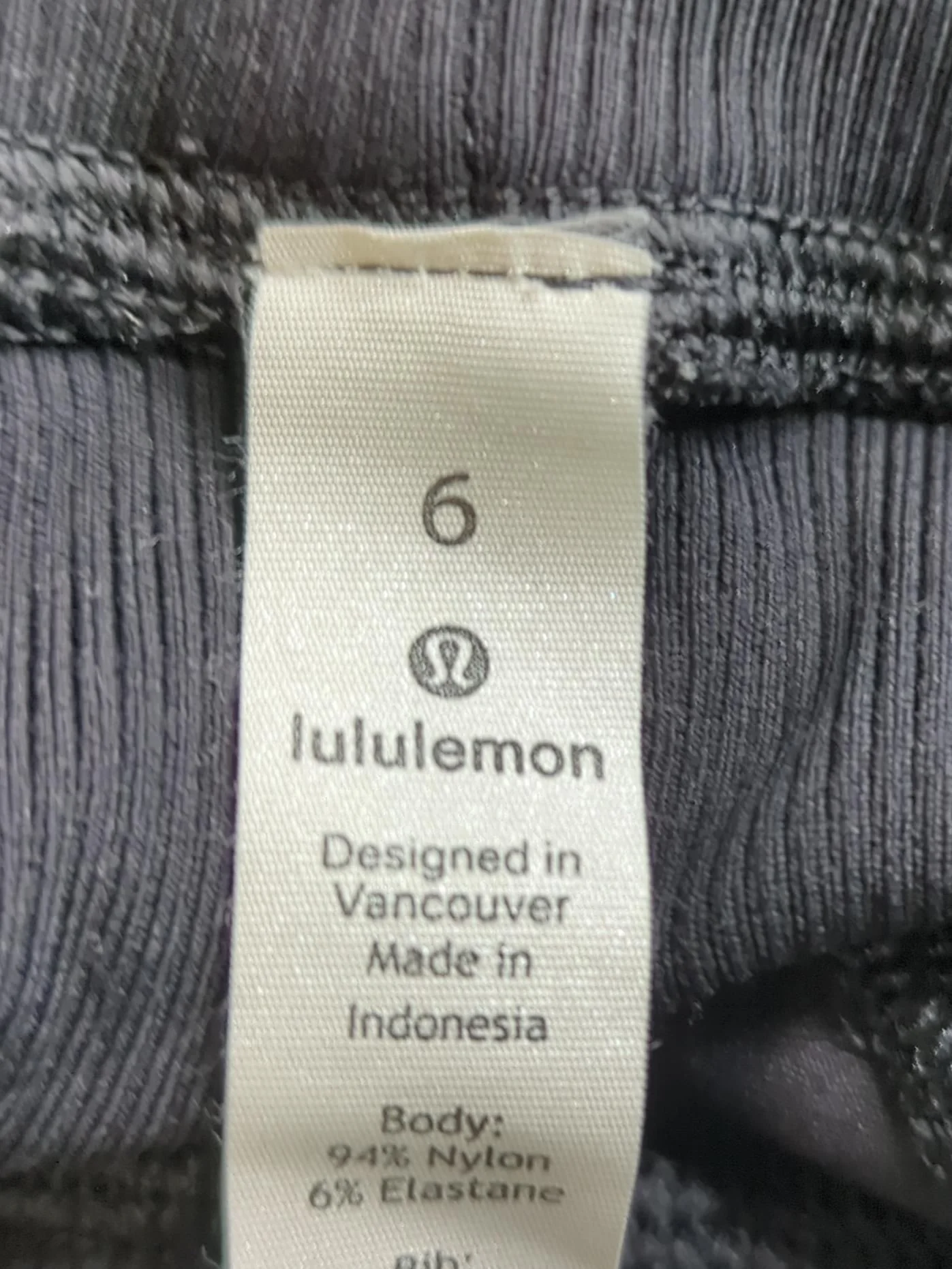 Lululemon Women's Sports Bottoms UK 10 Black Nylon with Elastane Sweatpants - Image 5