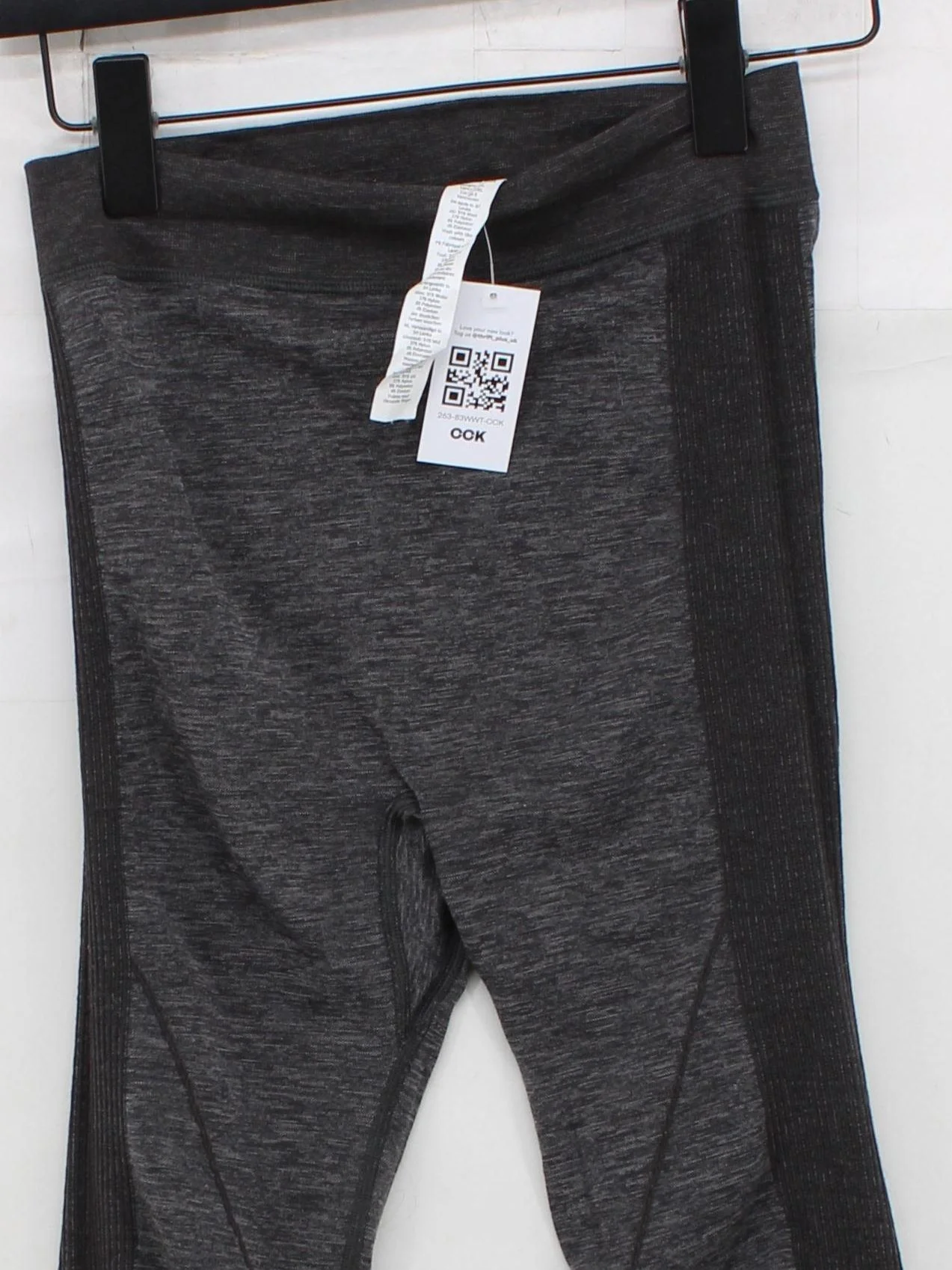 Lululemon Women's Sports Bottoms UK 10 Grey Wool - Image 3