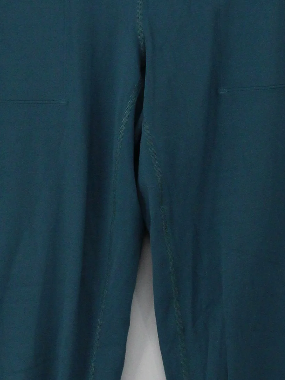 Lululemon Women's Sports Bottoms UK 12 Blue Nylon with Elastane Sweatpants - Image 3