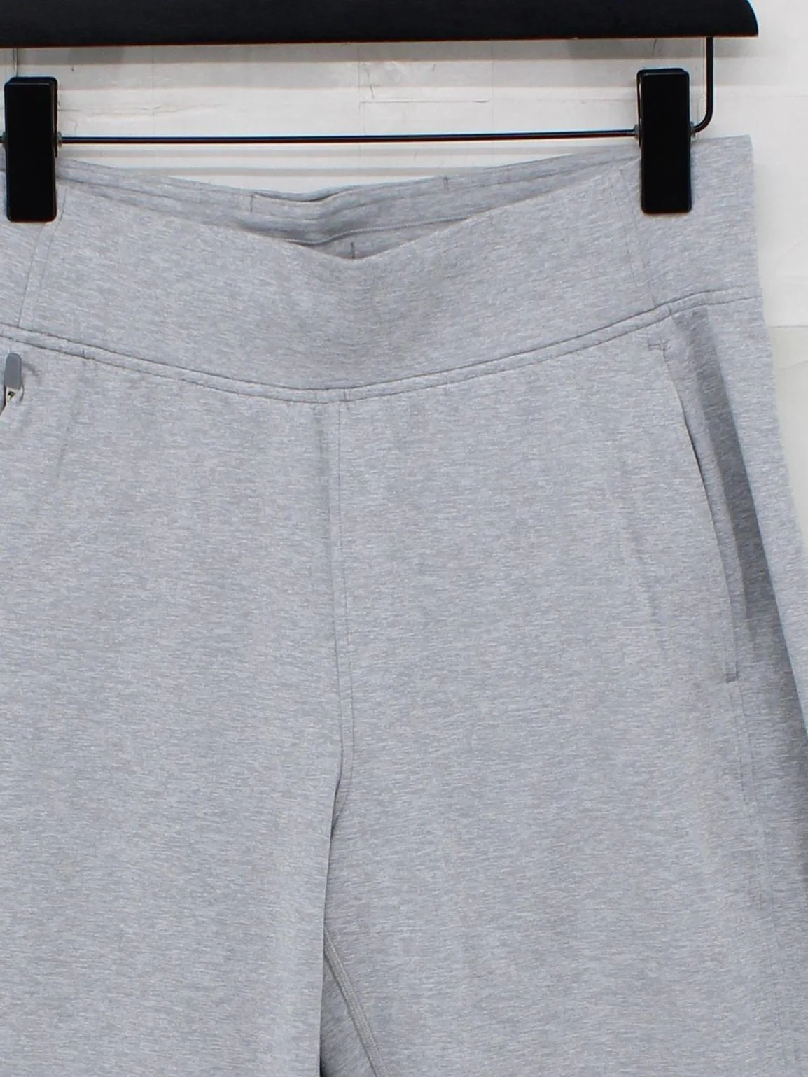 Lululemon Women's Sports Bottoms UK 12 Grey Polyester with Elastane Sweatpants - Image 3
