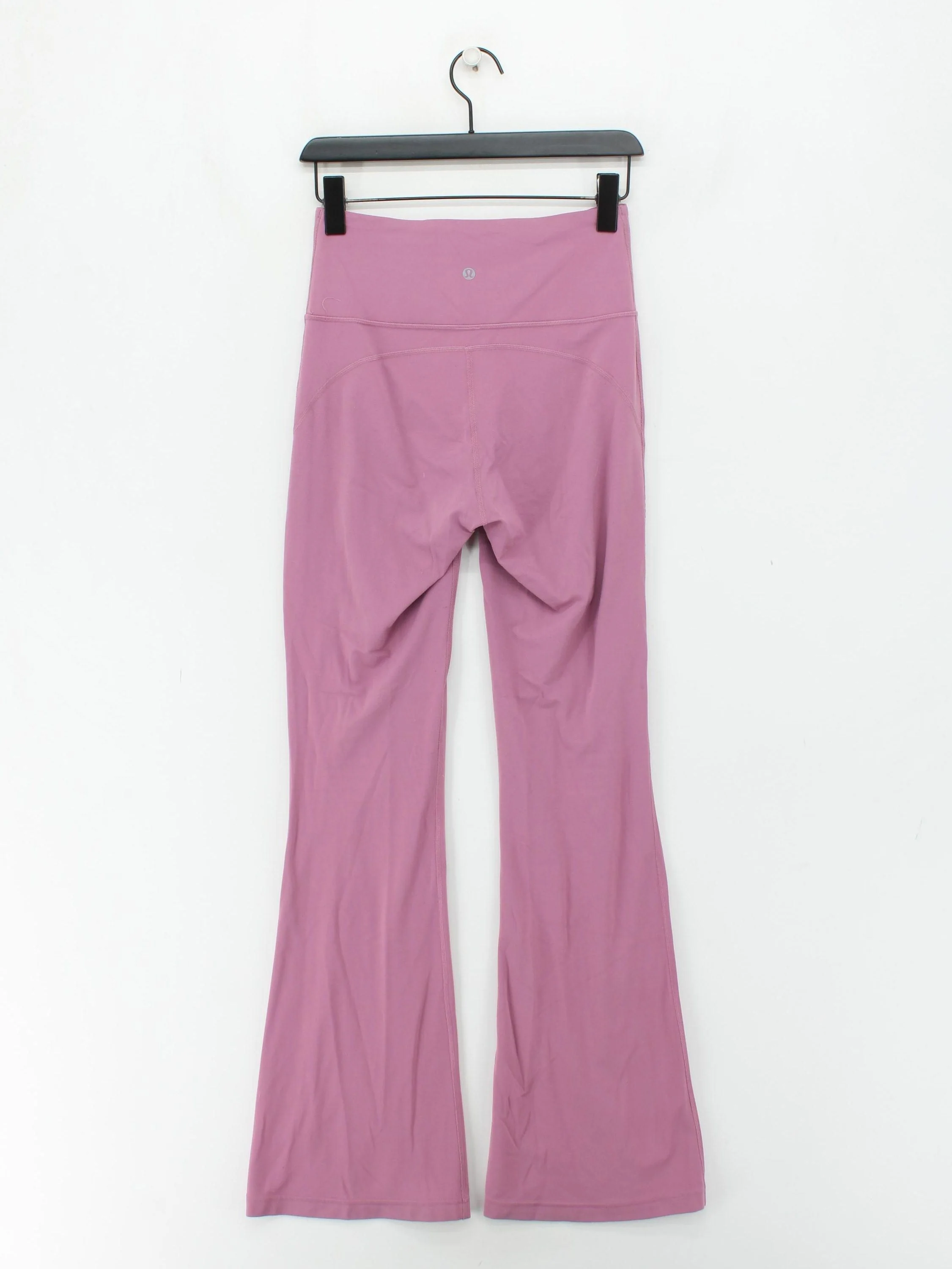 Lululemon Women's Sports Bottoms W 28 in Pink 100% Other Flared Sweatpants - Image 2