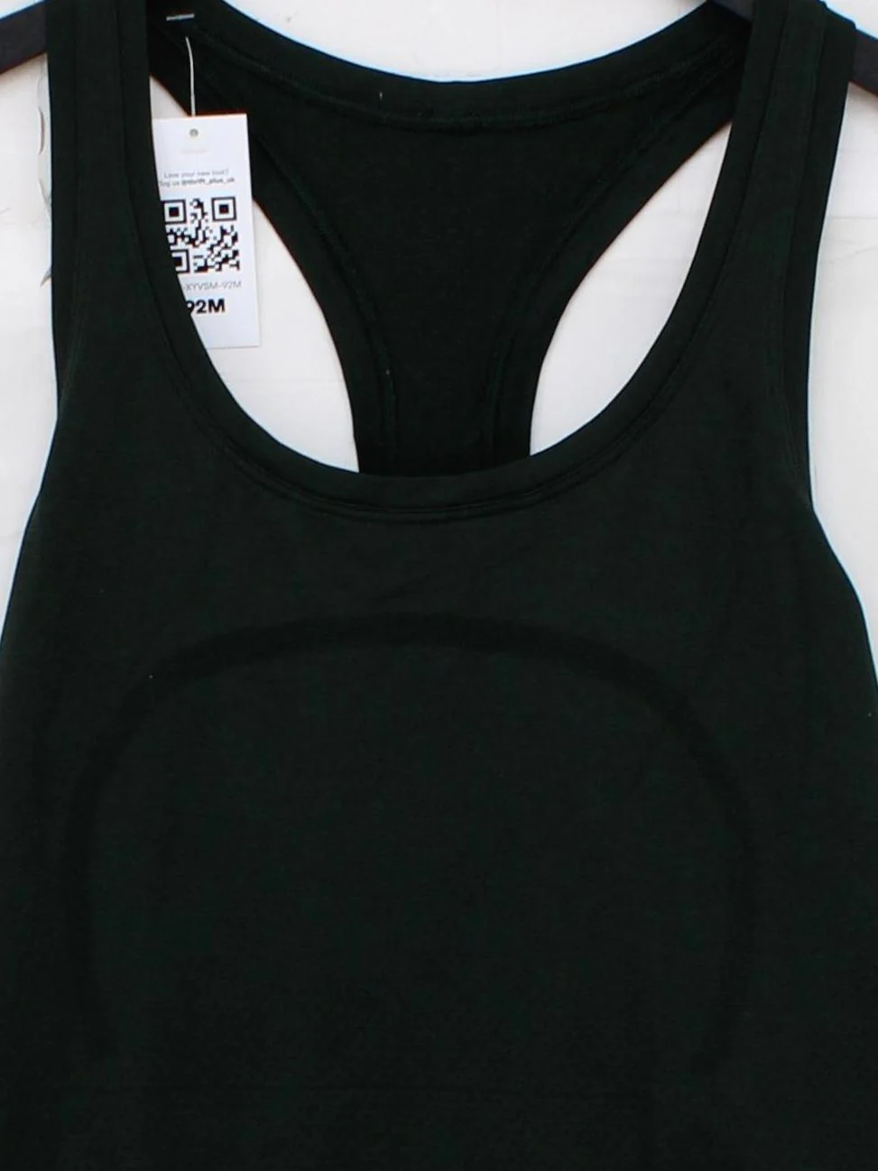 Lululemon Women's T-Shirt M Black 100% Other Sleeveless Basic - Image 3